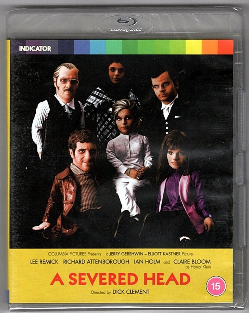 A Severed Head (Blu-ray, 1971, Indicator #117) Richard Attenborough, Ian Holm