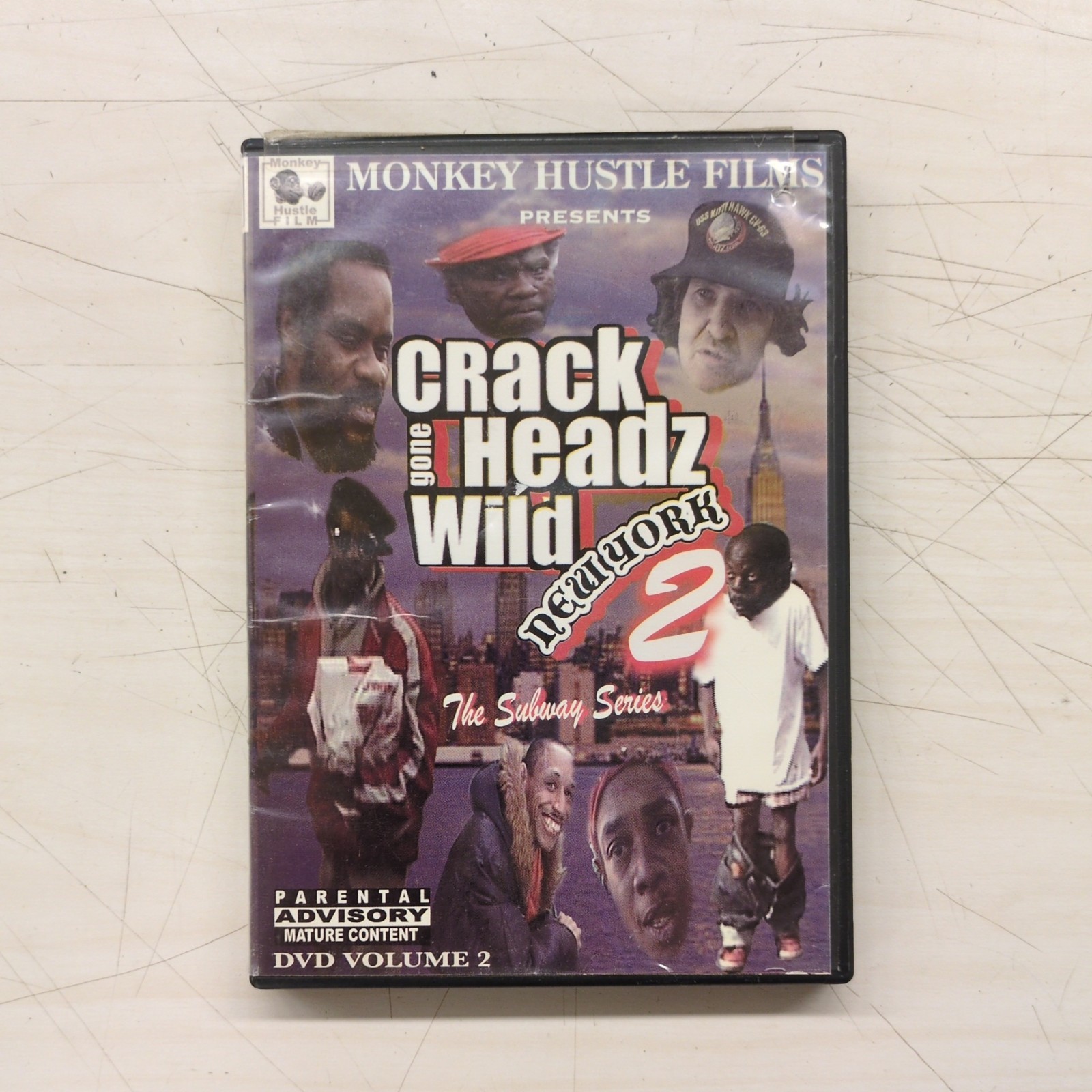 Crack Headz Gone Wild New York 2: The Subway Series (DVD, 2006, Monkey Hustle)