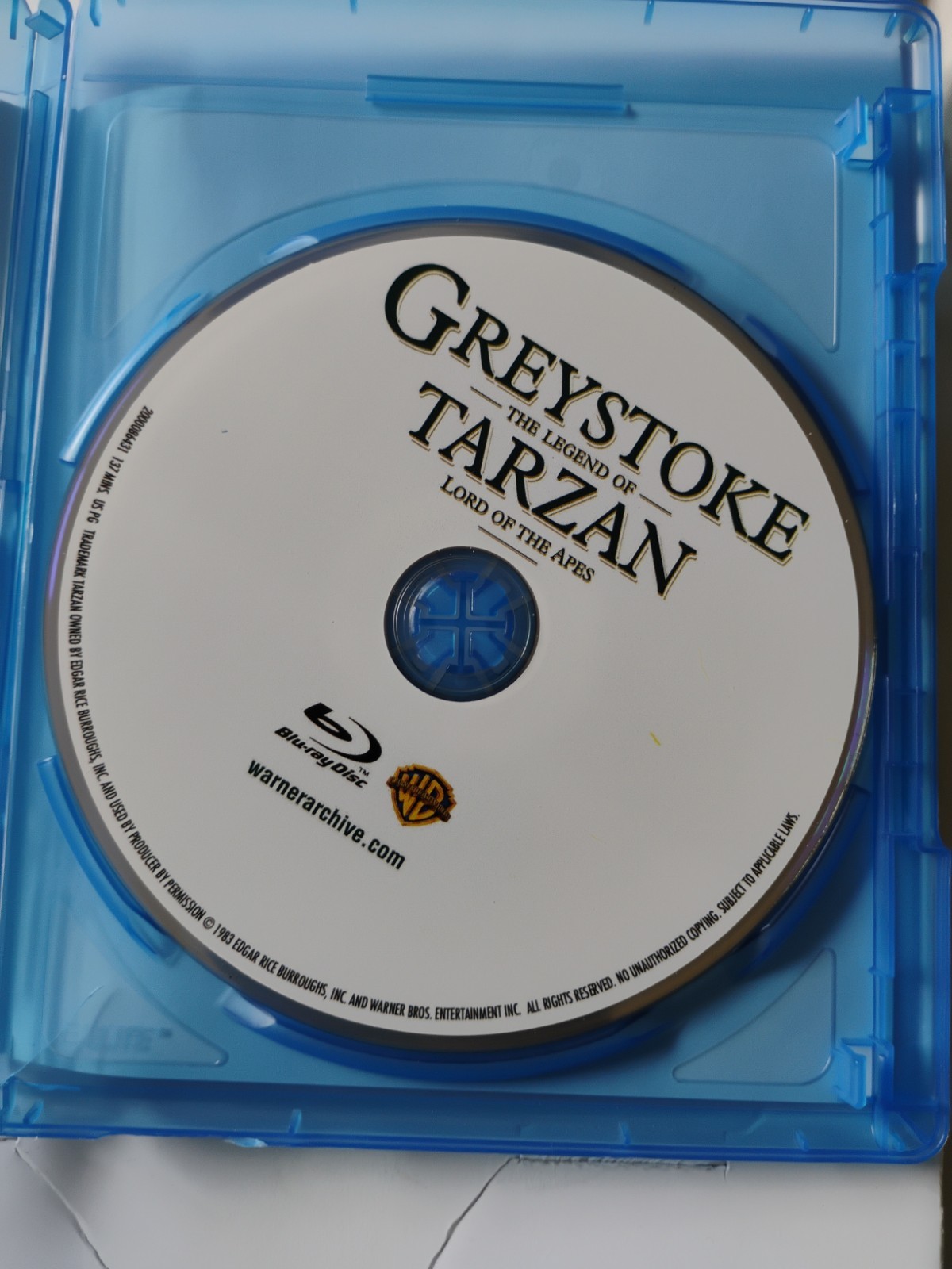 Greystoke The Legend of Tarzan Lord of the Apes Blu-ray 1984 Christopher Lambert