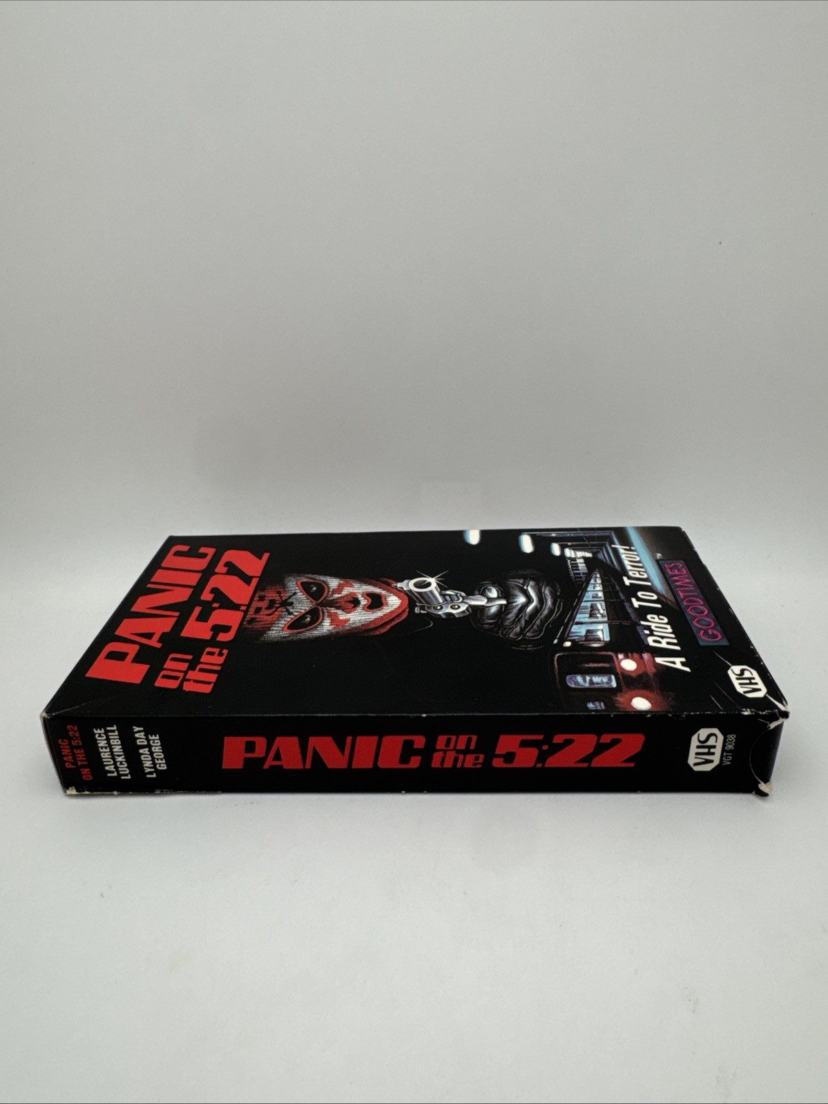 Panic On The 5:22 VHS Horror Vintage 1974 World Vision Home Video OOP Rare HTF