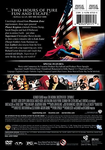 Superman II – DVD – GOOD