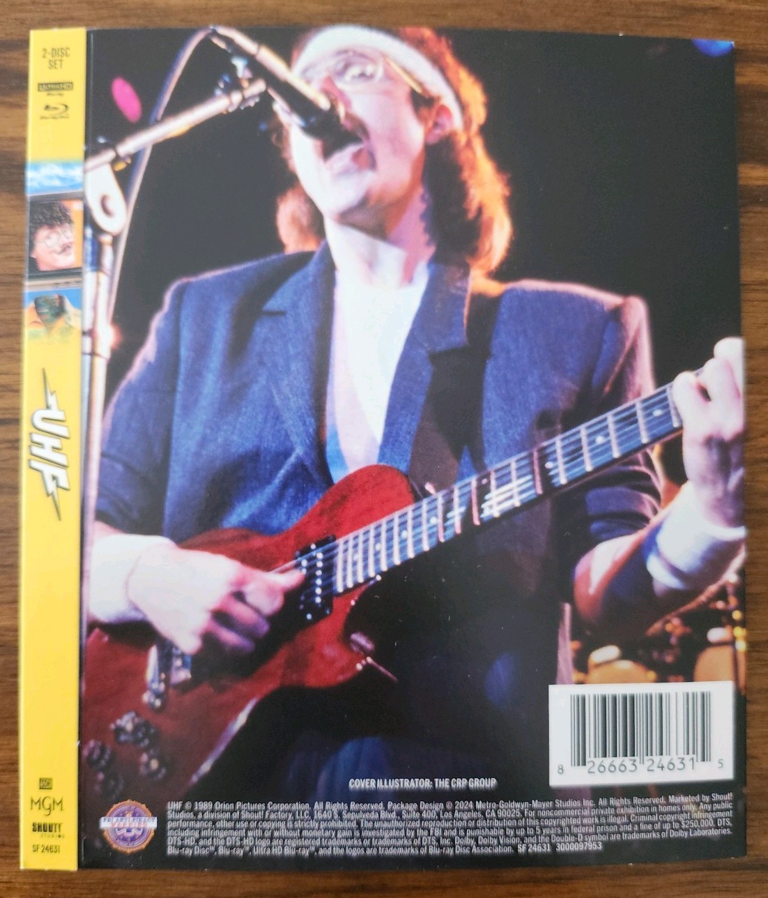 UHF Shout Select Collector’s Edition 4K UHD Alternative Slipcover Only No Movie