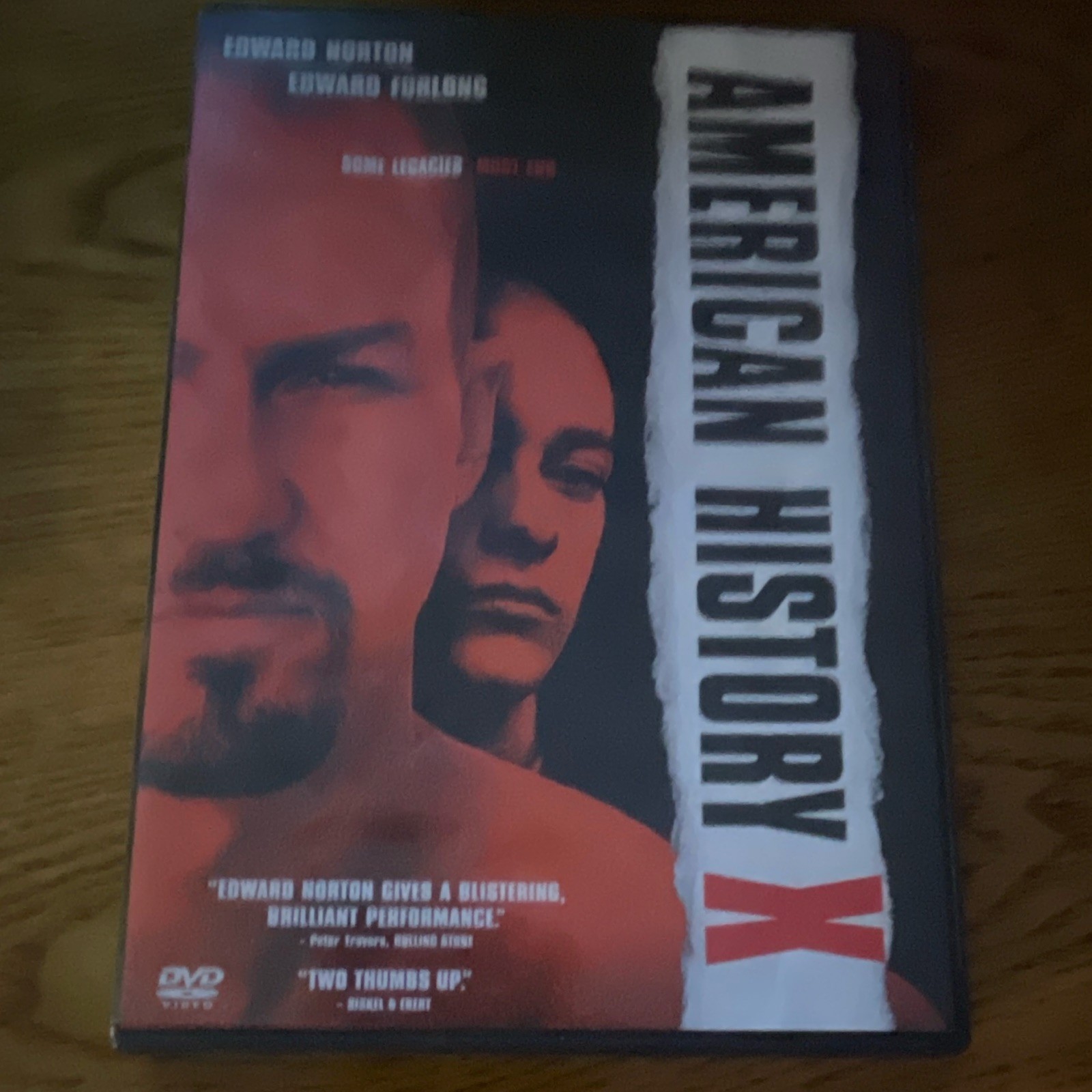 New Line Cinema American History X DVD – Edward Norton, Edward Furlong – R