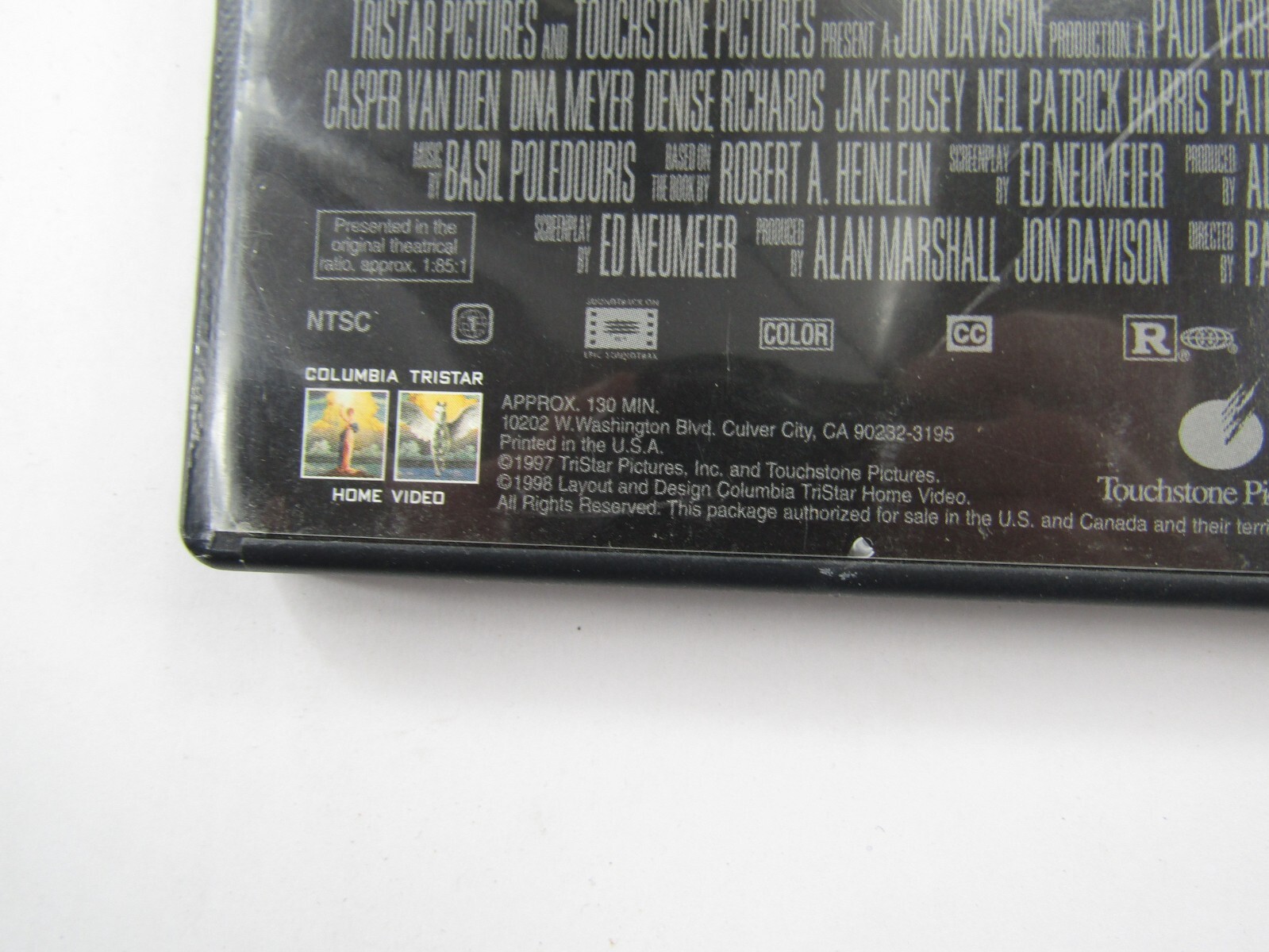 Starship Troopers & Starship Troopers 3 Marauder DVD Lot Special Features