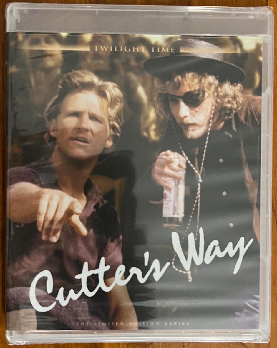 Cutter’s Way Blu-ray 1981 Twilight Time OP Jeff Bridges John Heard NEW