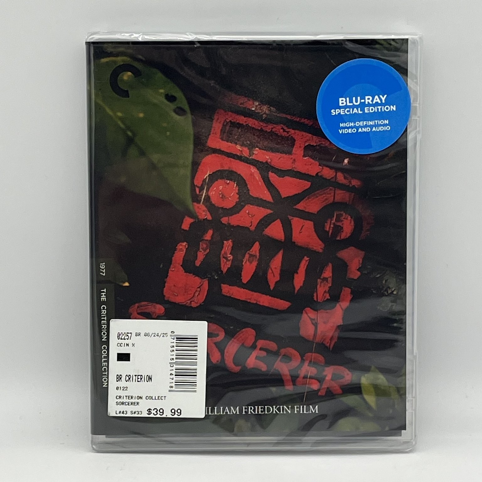 Sorcerer Blu-ray 1977 Criterion Collection William Friedkin Roy Scheider NEW