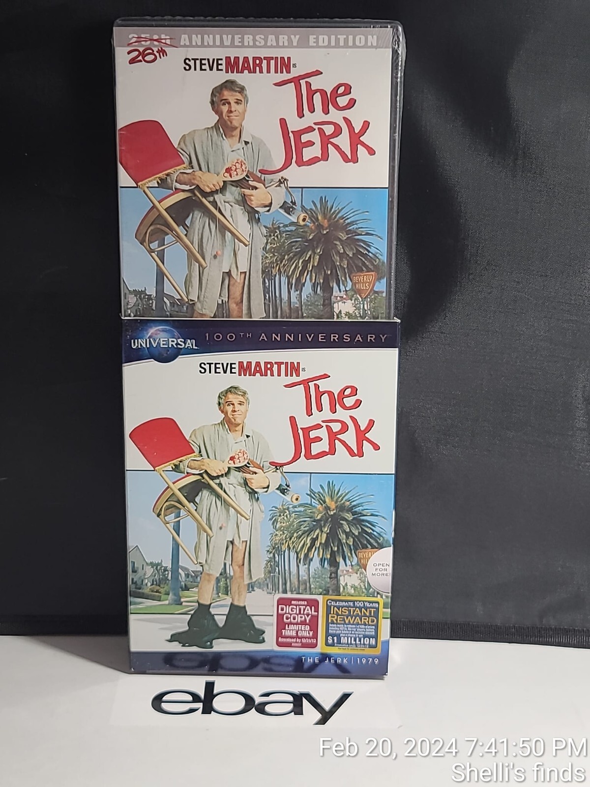 DVD – Steve Martin the Jerk 28th Anniversary Edition w/Slipcover New Sealed