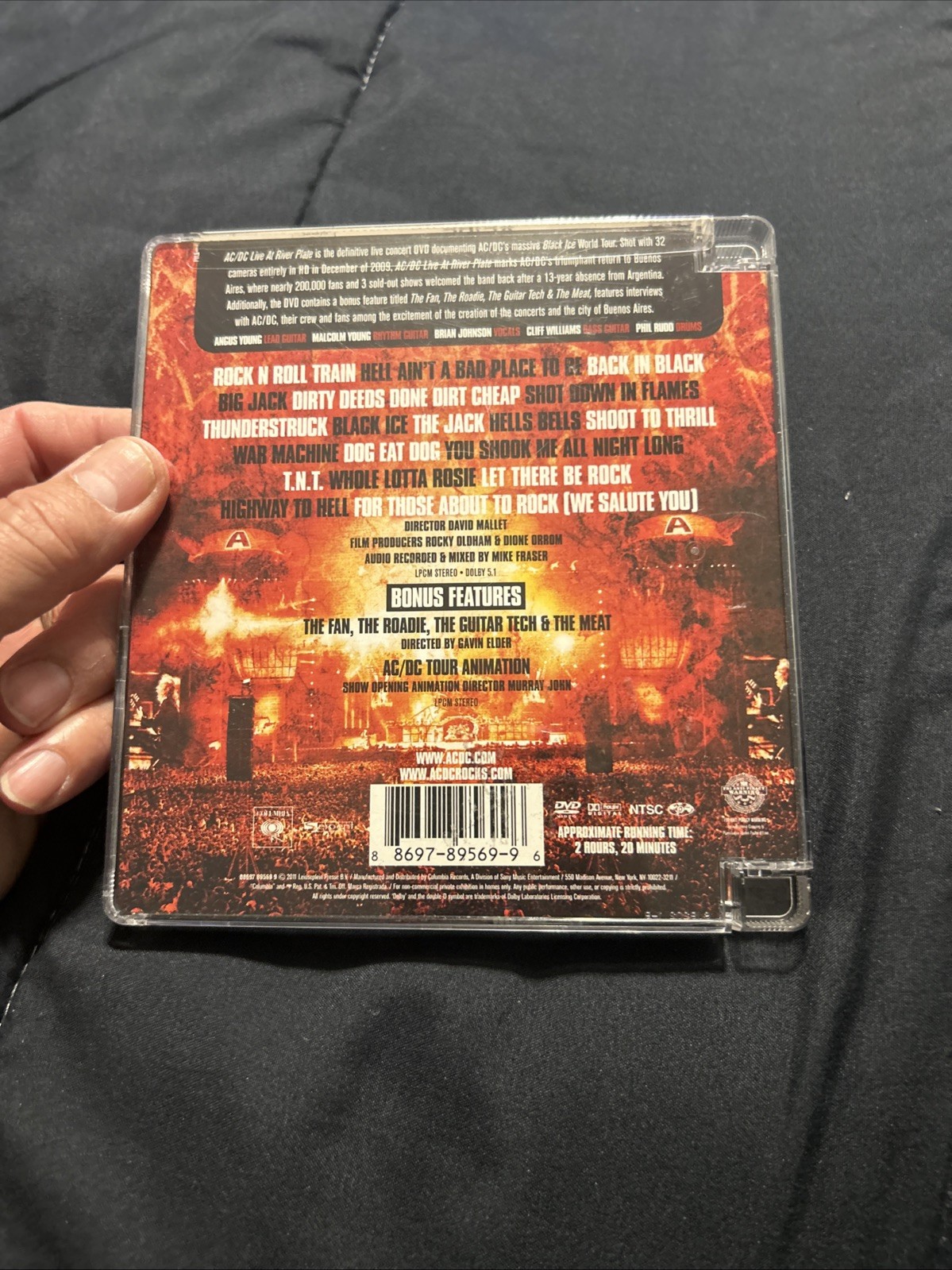 AC/DC Live At River Plate DVD Includes BONUS Features
