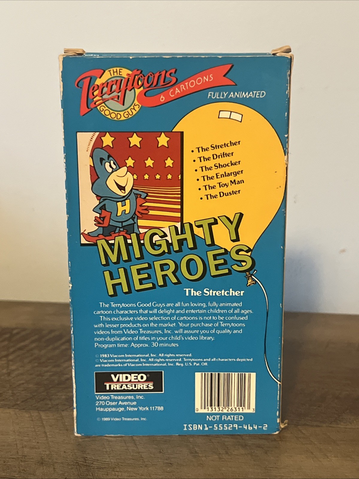 The Terrytoons MIGHTY HEROES – TV Series 1966-1967 ( VHS 1989 Video Treasures )