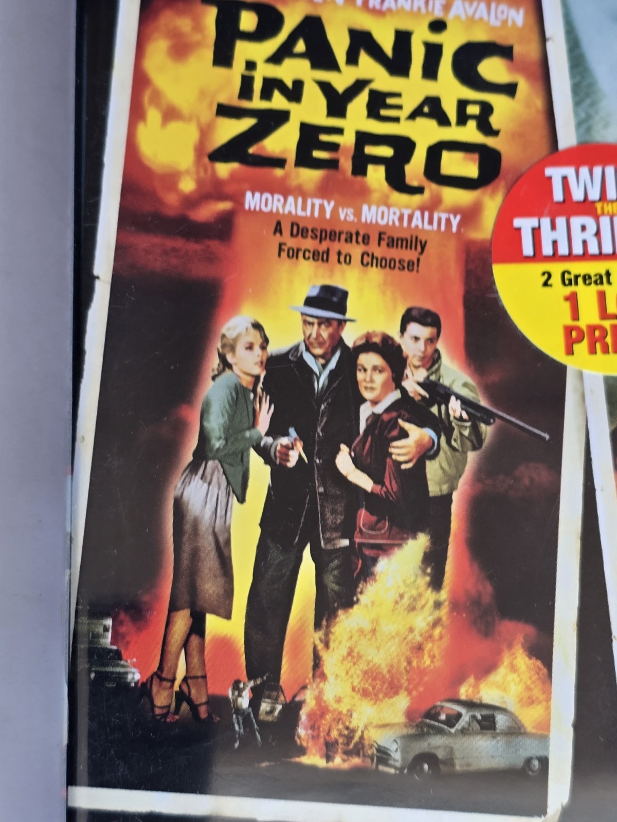 Midnite Movies Panic In Year Zero / The Last Man On Earth DVD Vincent Price NEW