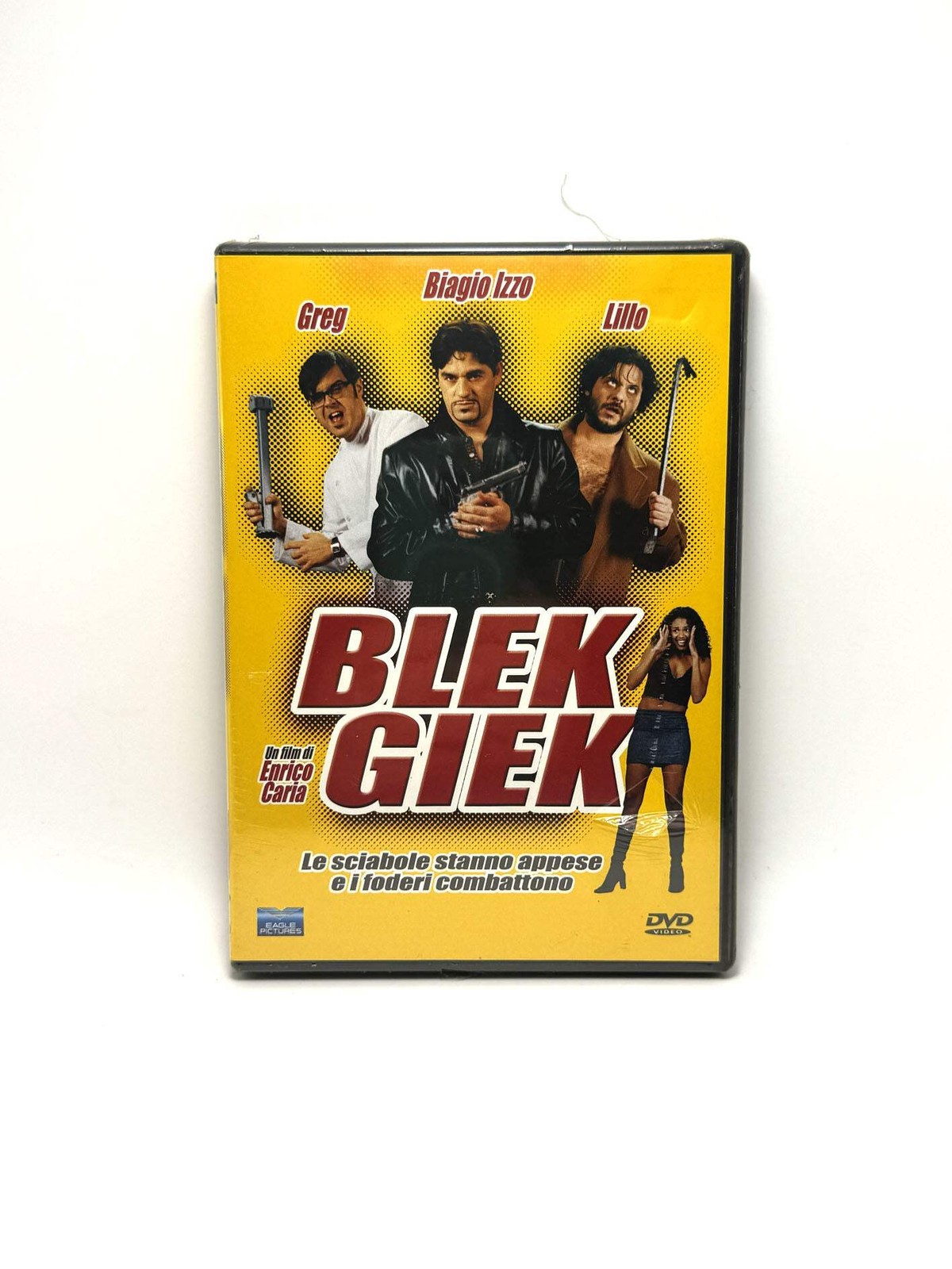 Blek Giek DVD Film Movie Commedia Biagio Izzo Lillo Greg