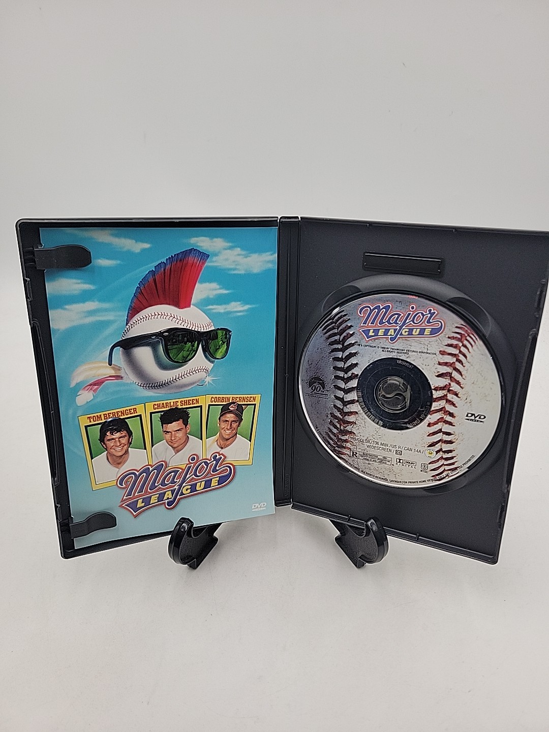 Major League (DVD, 1989) Tom Berenger Charlie Sheen Corbin Bernsen Widescreen