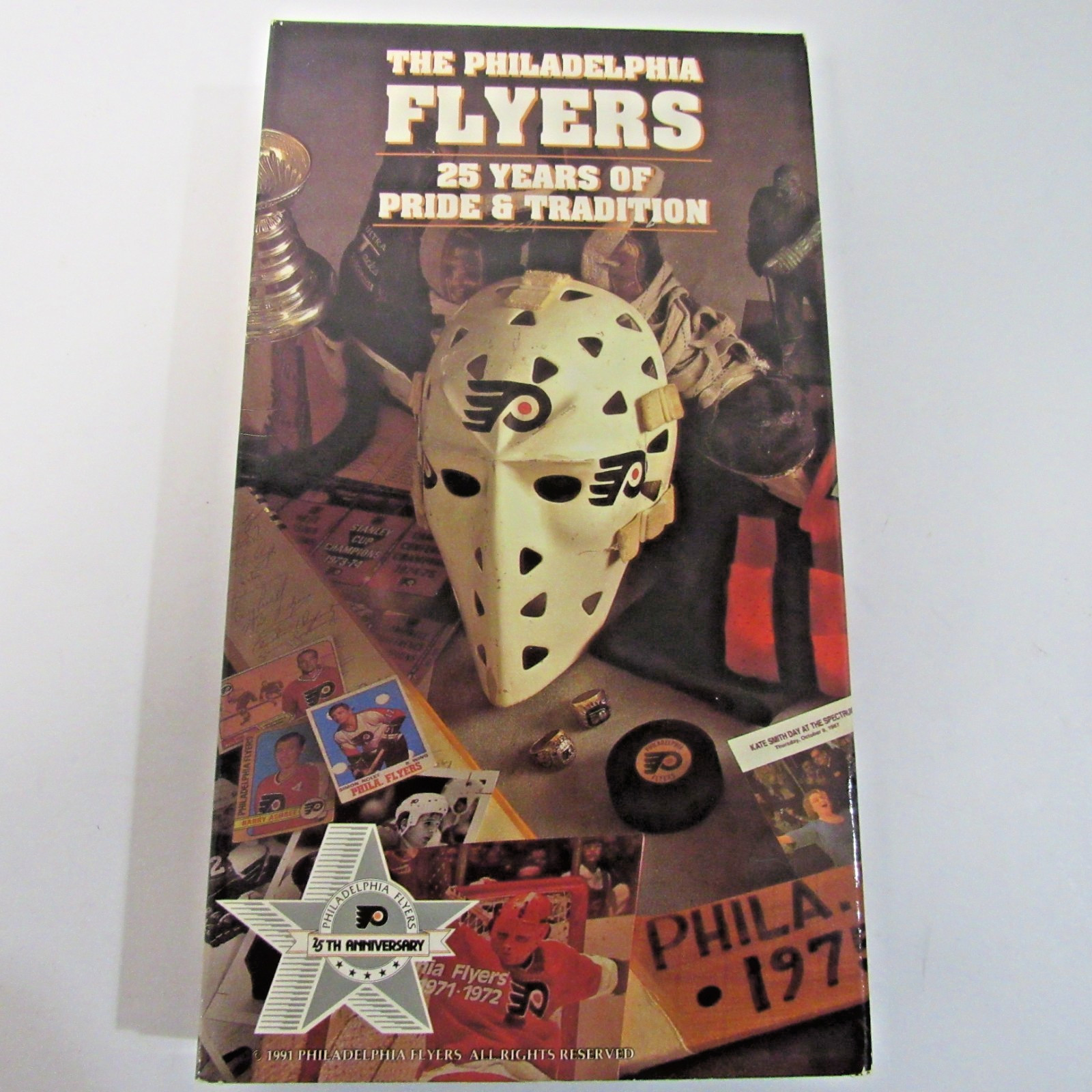 NHL Video – Philadelphia Flyers 25 Years of Pride & Tradition – 1991 VHS 60 Min