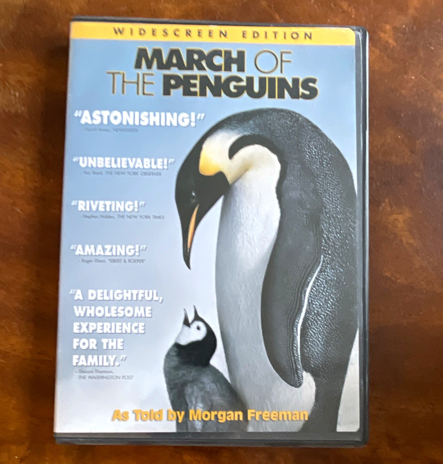 Warner Home Video March of the Penguins DVD WS 16:9 G 80 Min Subs NTSC
