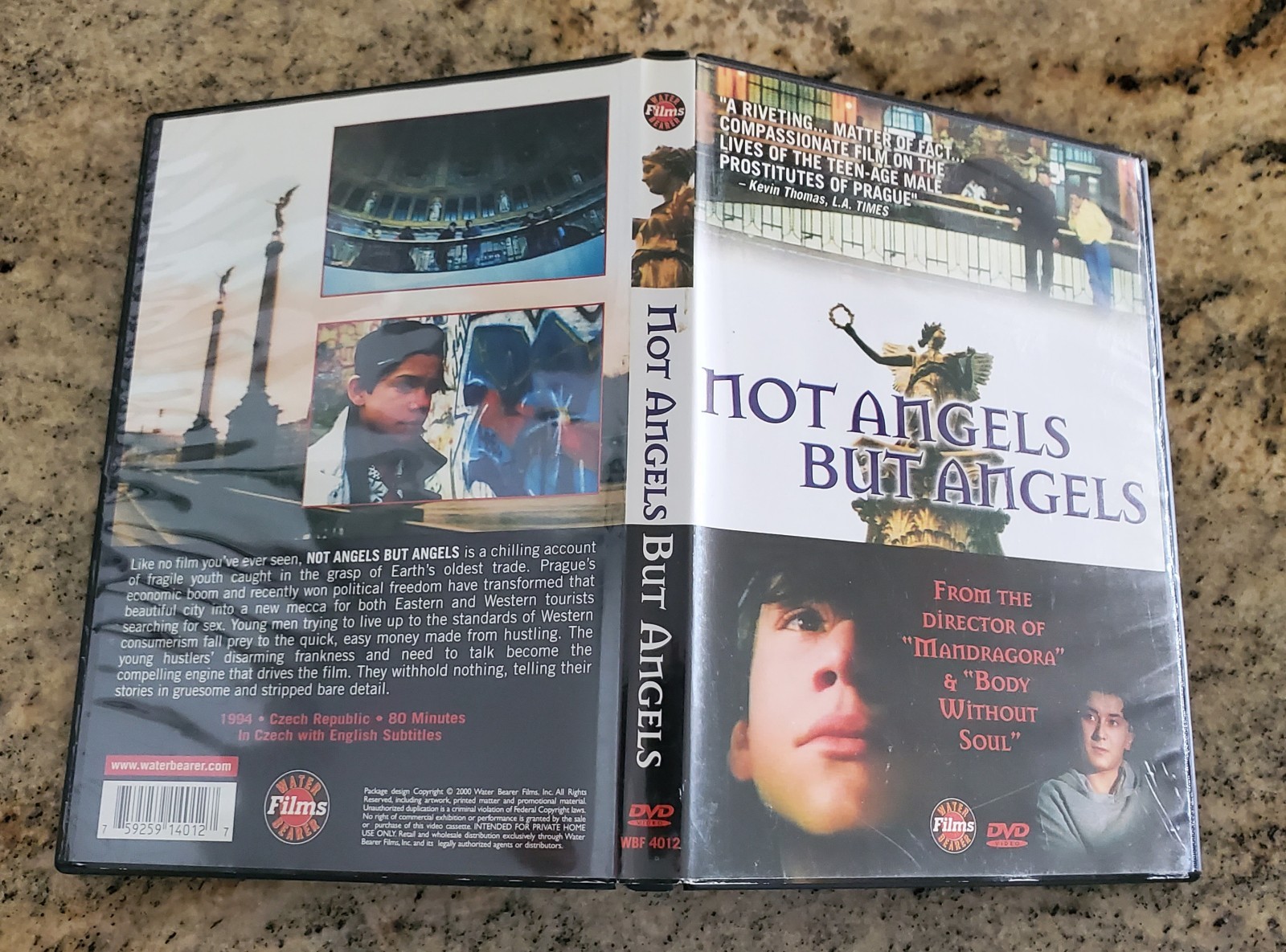 NOT ANGELS BUT DVD RARE OOP HTF TEEN BOY MALE PROSTITUTE PRAGUE HUSTLER DRAMA 🌈