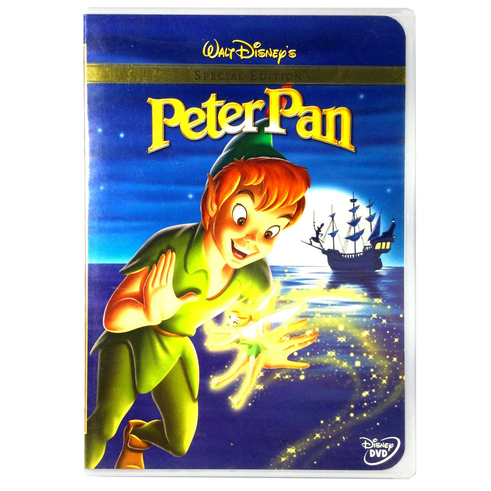 Walt Disney’s – Peter Pan (DVD, 1953, Special Full Screen Ed) Bobby Driscoll
