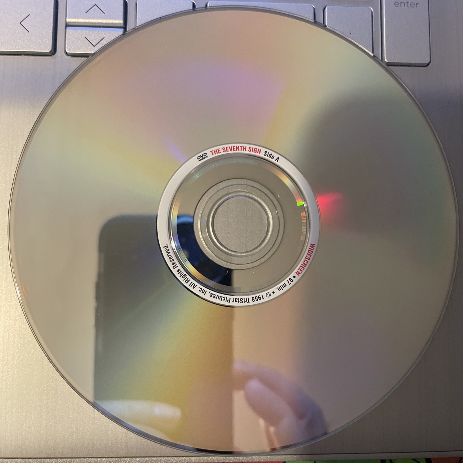 The Seventh Sign (DVD, 1988) DISC ONLY – No Tracking – See Description