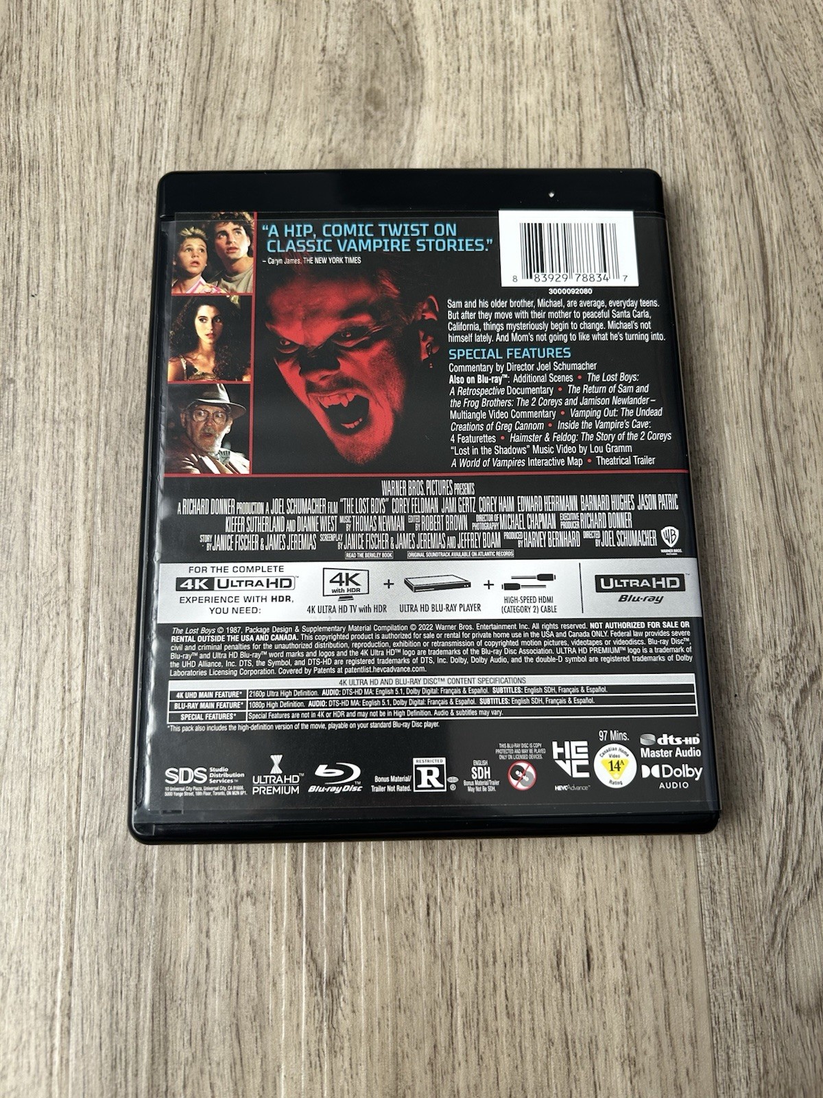 The Lost Boys (Ultra HD, 1987)