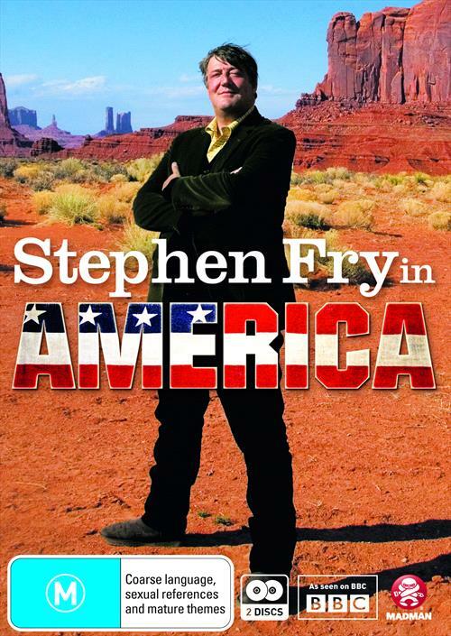 Stephen Fry in America very good condition dvd region 4 t511