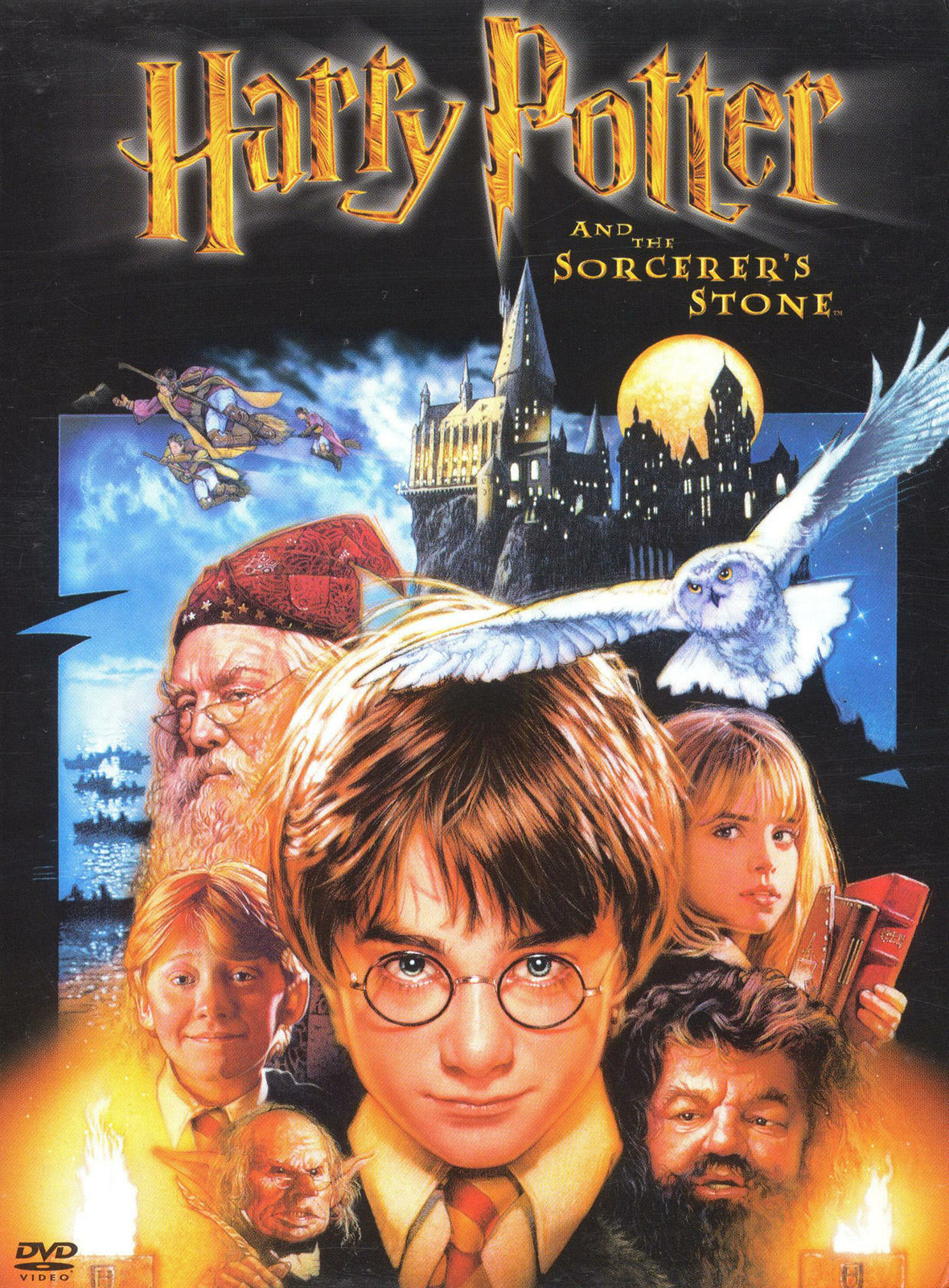 Harry Potter and the Sorcerer’s Stone (DVD, 2002, 2-Disc Set, Full Screen) NEW
