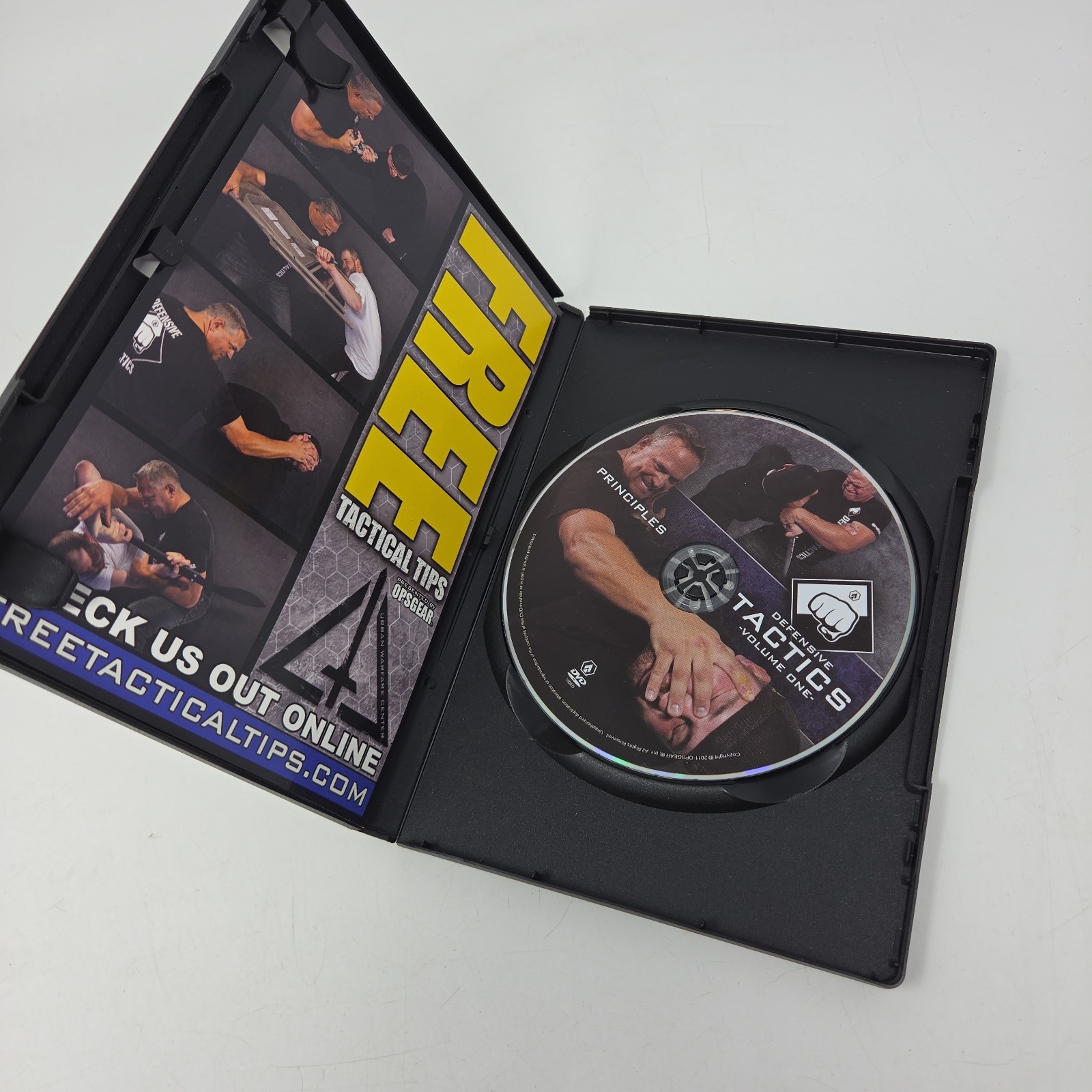 Ops Gear Self Defense DVD ~Volume 1 Training Video Military Police CQC