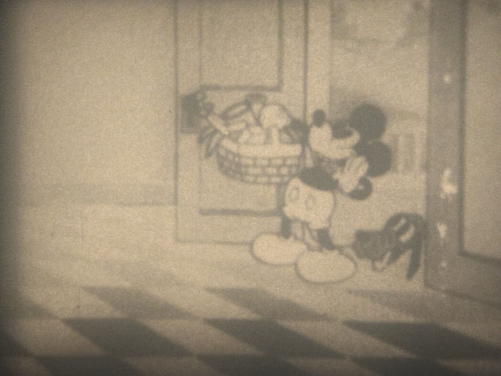 Disney’s “Mickey’s Best Girl” & “Stage Struck” (1933) 8mm Film, Minnie Donald VS