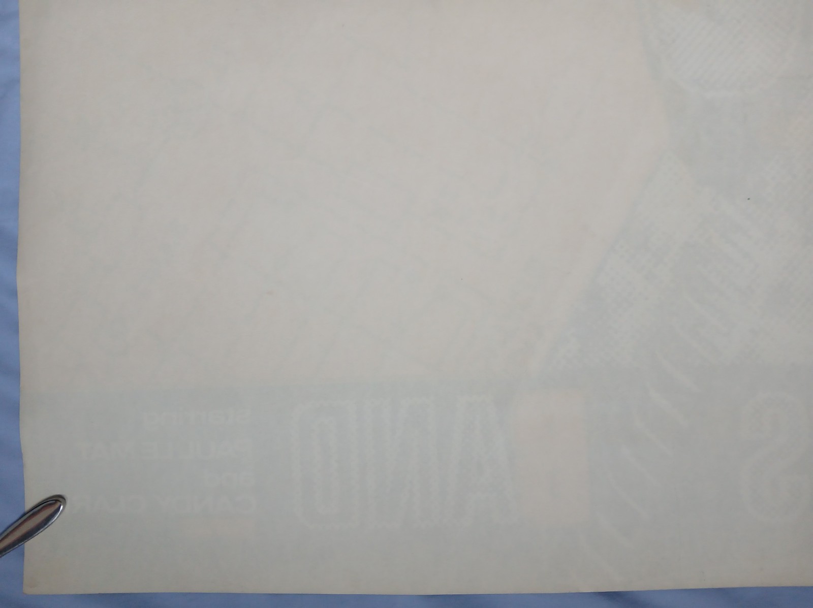 CITIZEN’S BAND (1977) rolled original UK quad poster – Jonathan Demme