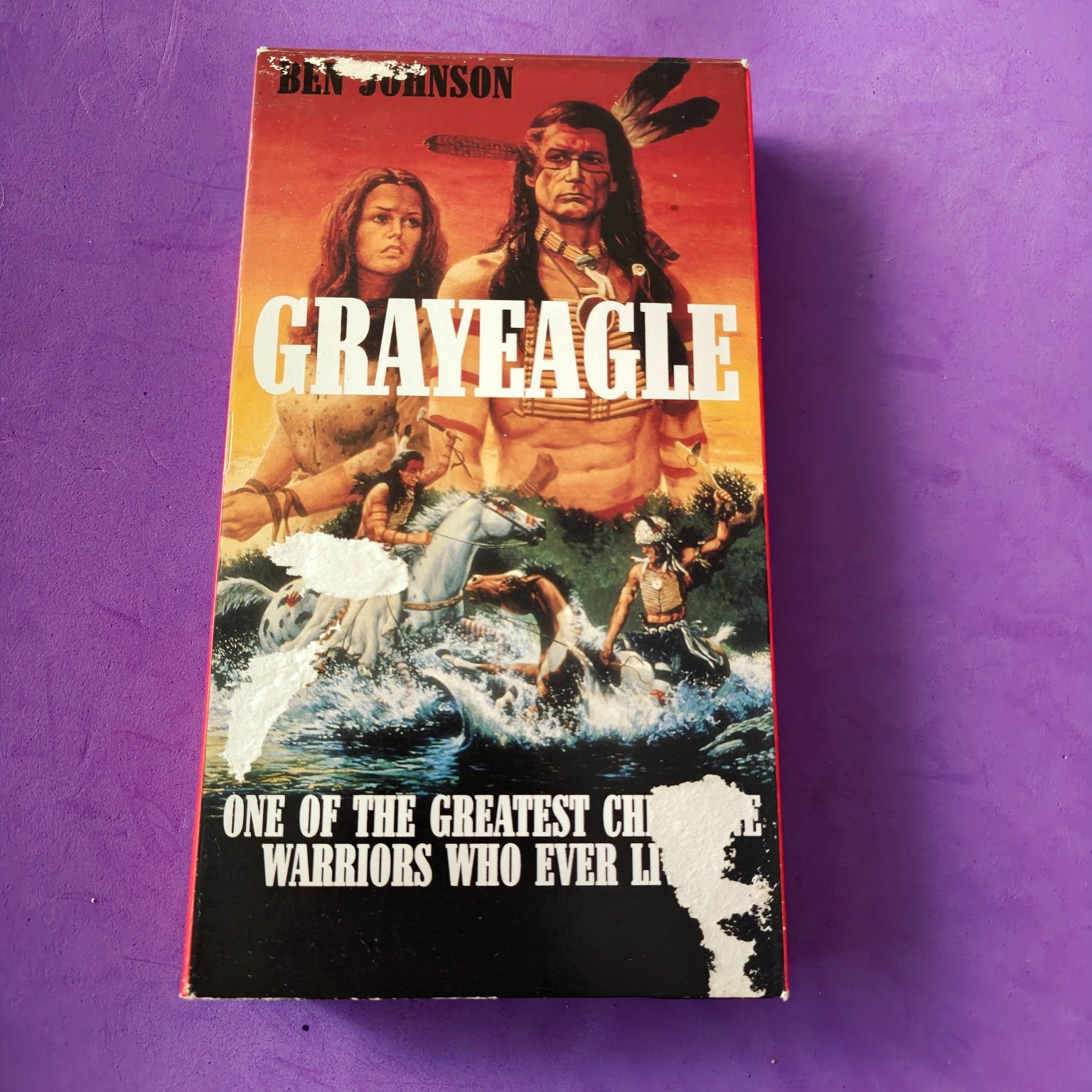 Grayeagle VHS 1977 Western Adventure Ben Johnson American National