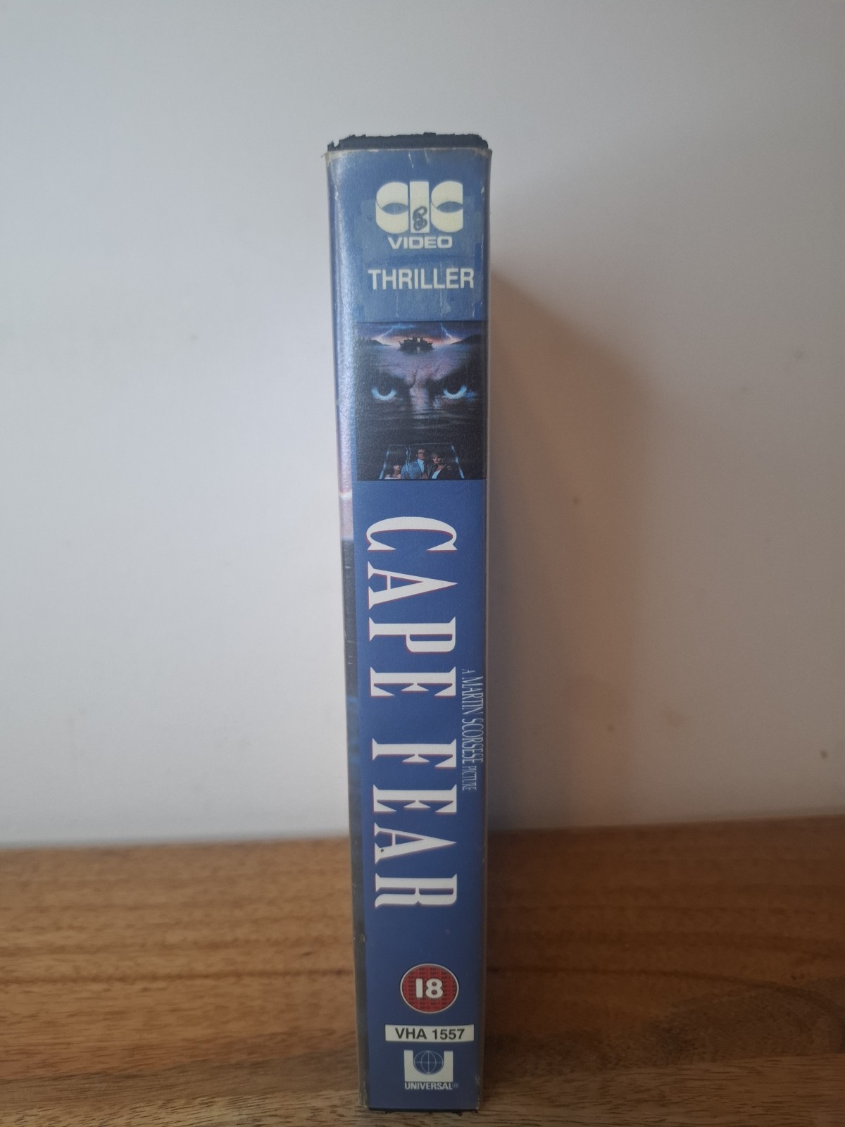 CAPE FEAR (1991) – VHS Video – Ex-Rental BIG BOX Version – CIC VIDEO – UK / PAL.