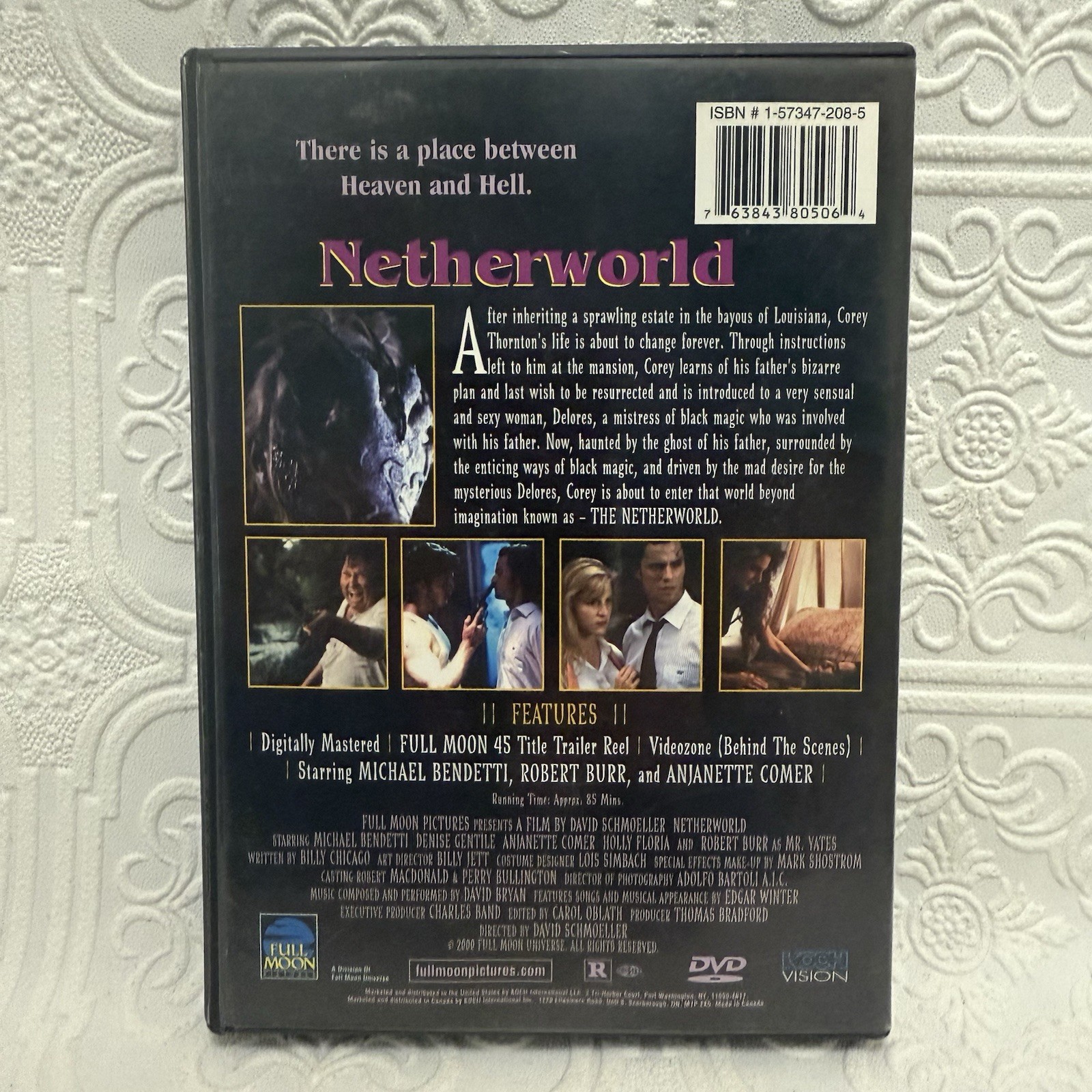 Netherworld DVD Cult Horror Full Moon Classic NEW