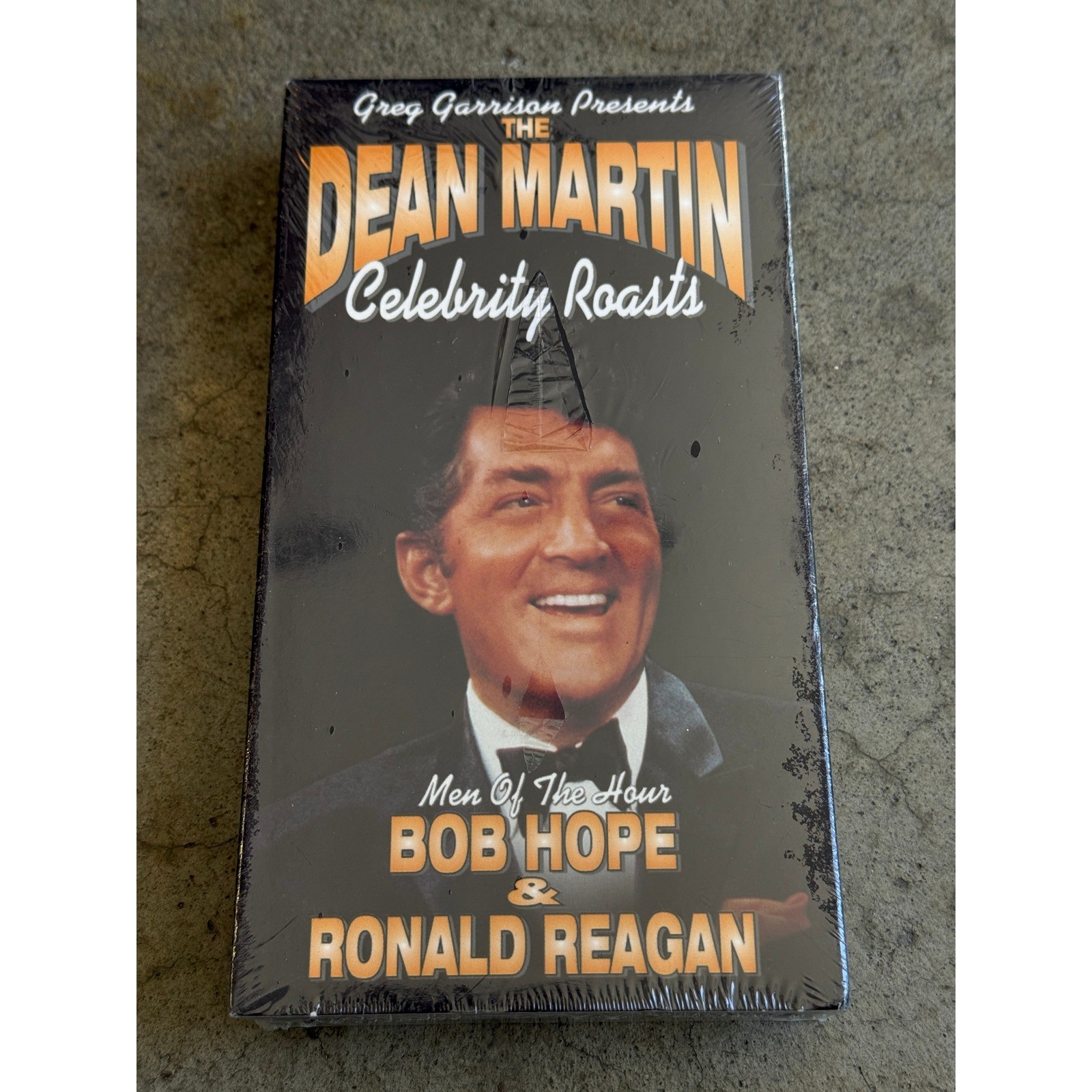 Dean Martin Celebrity Roasts VHS Bob Hope Ronald Reagan Men Of The Hour Sealed