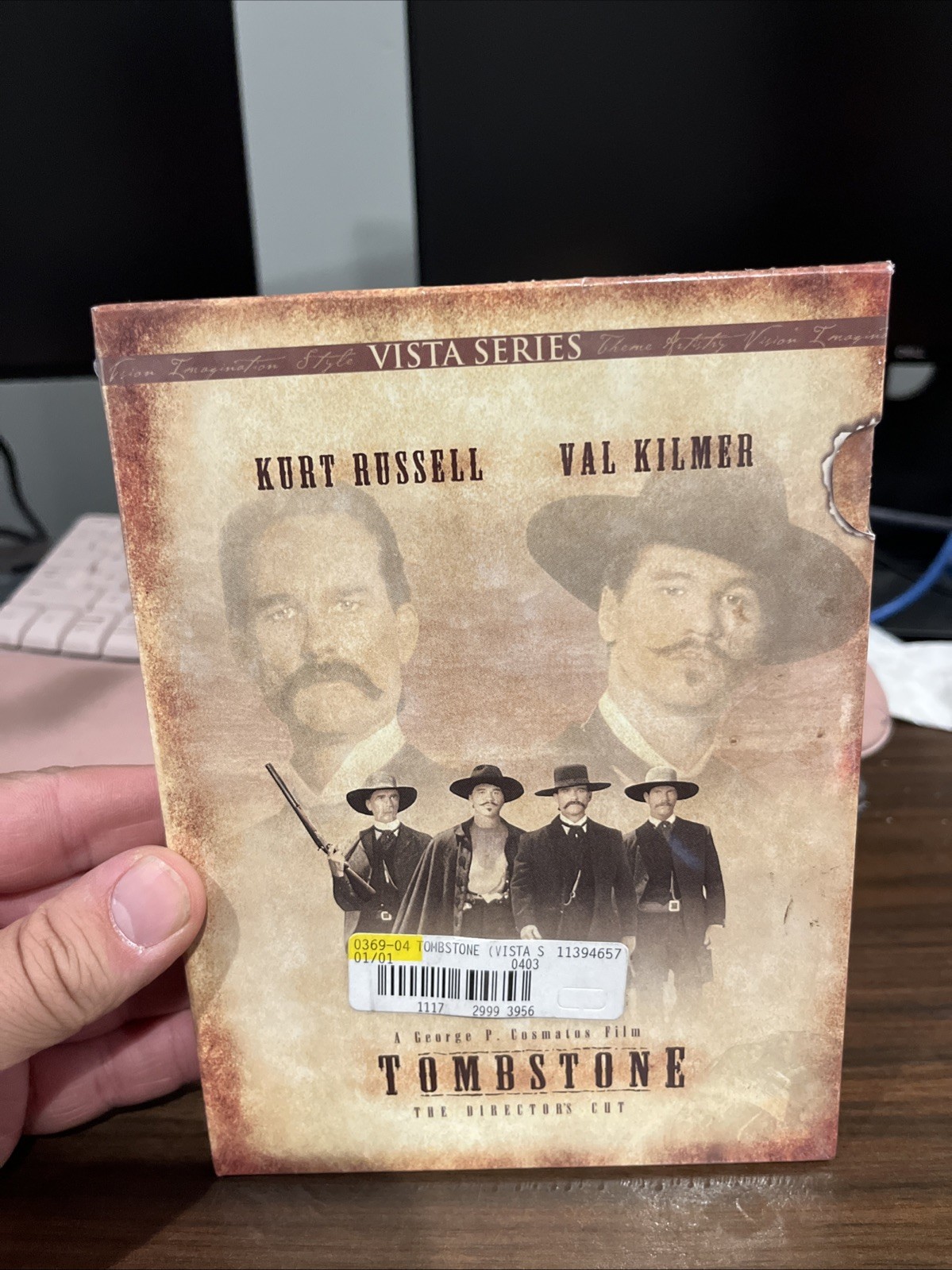 Tombstone (2002 DVD) 2-Discs Vista Series; Directors Cut – FACTORY SEALED!