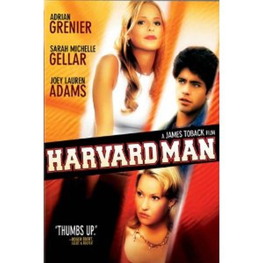DVD – Drama – Harvard Man – Adrian Grenier – Sarah Michelle Gellar James Toback
