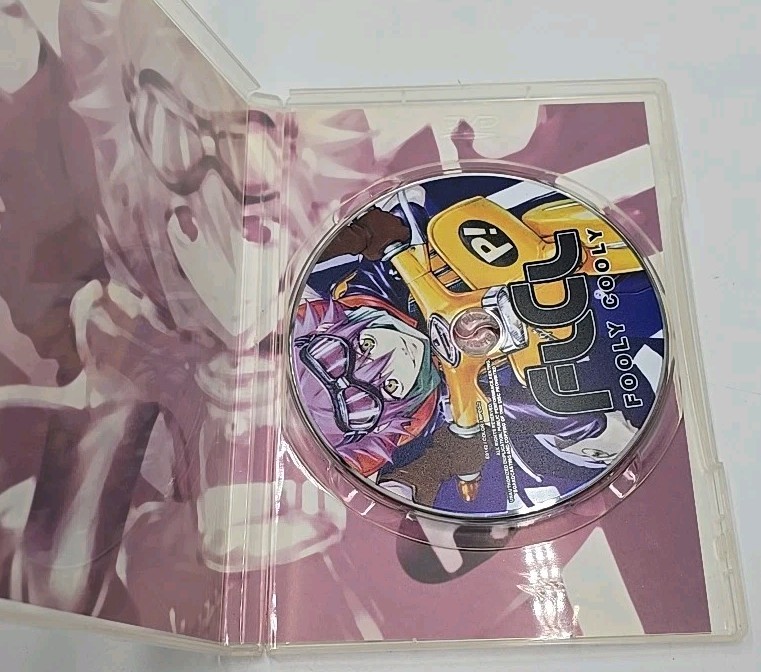 FLCL Fooly Cooly Anime DVD Movie Japanese Naota Haruko Gainax Sci-Fi Action