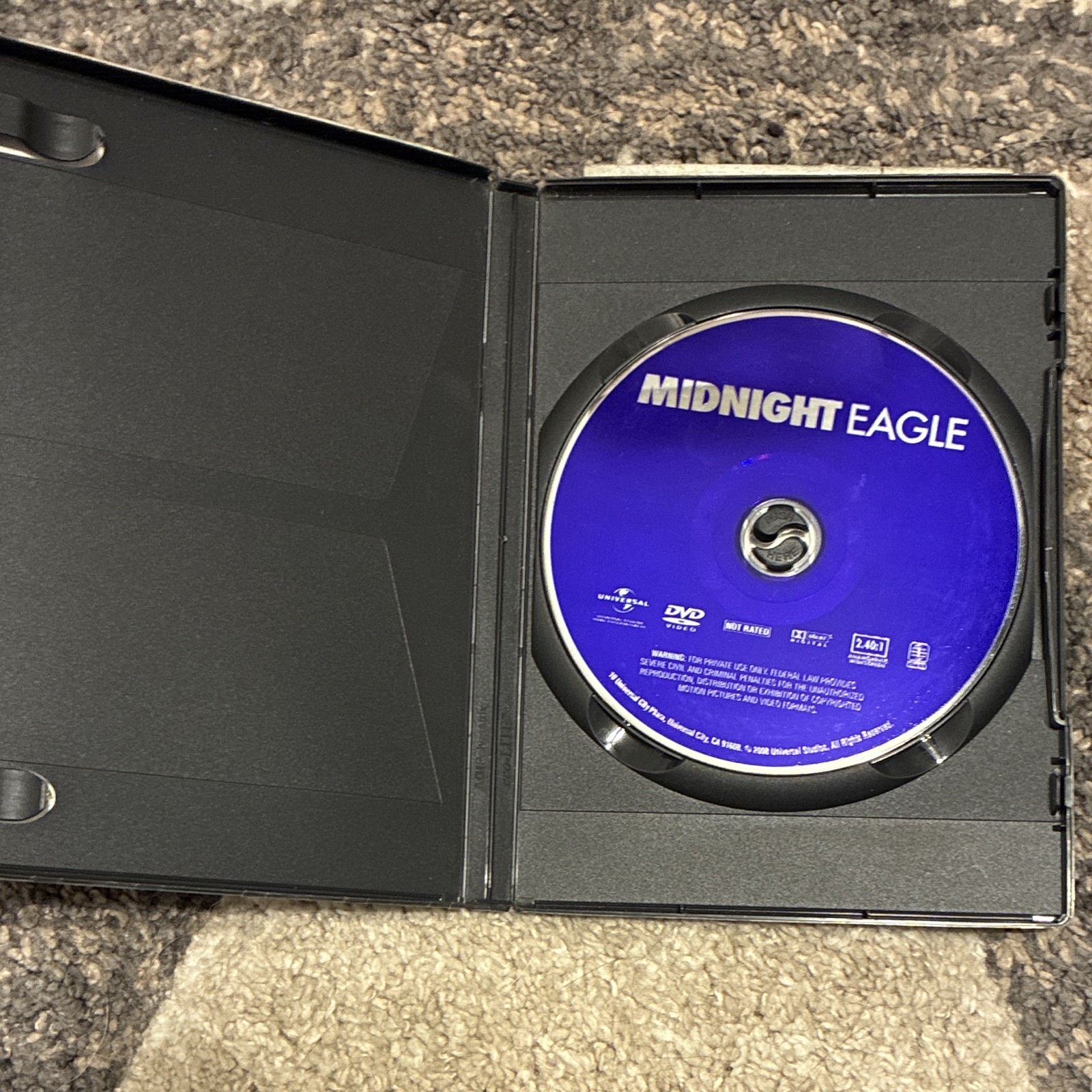 Universal Midnight Eagle DVD Widescreen Japanese Eng/Span/Fre Subs NR 133 min