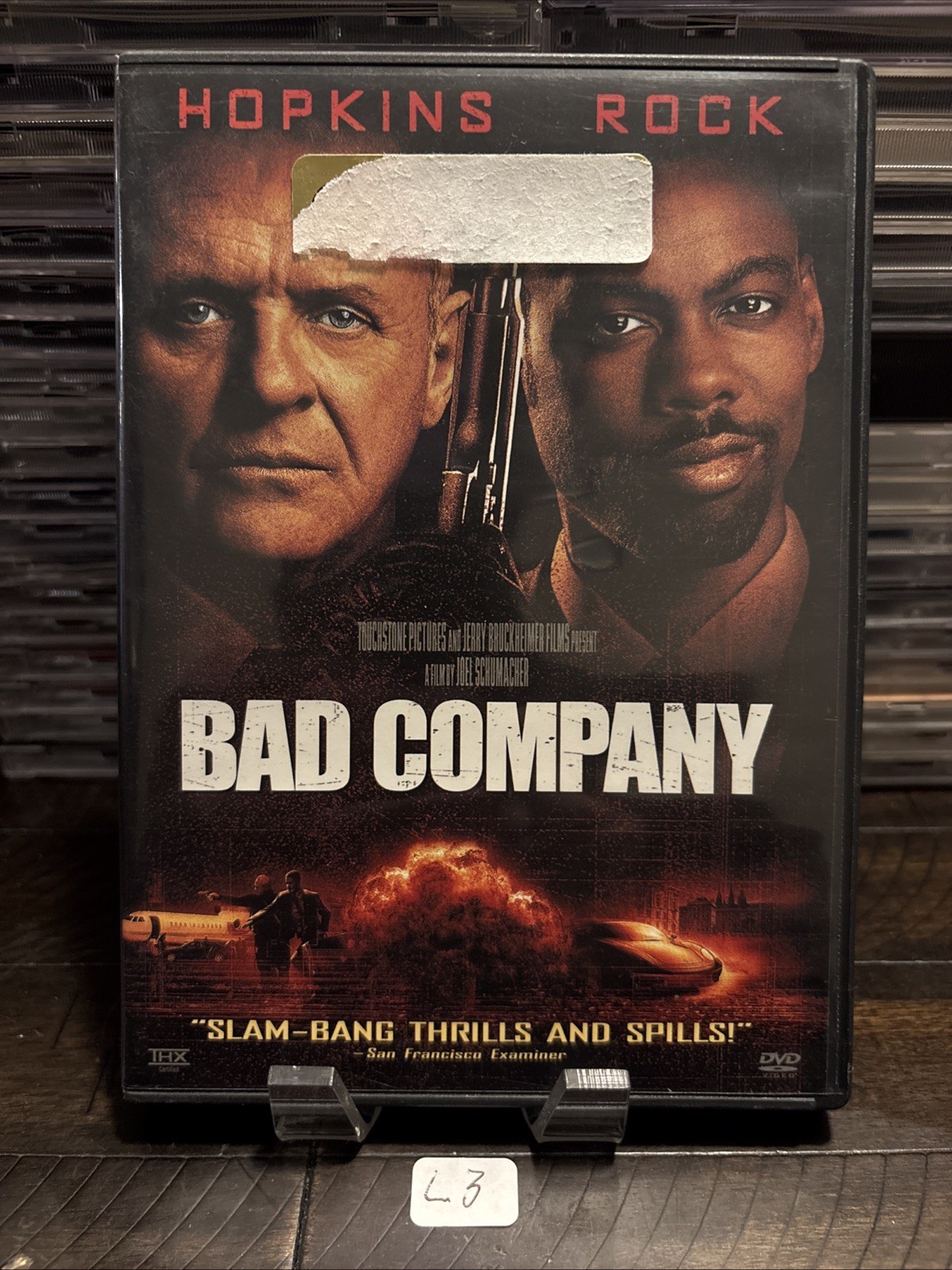 Bad Company – DVD – VERY GOOD Anthony Hopkins Chris Rock Widescreen L3