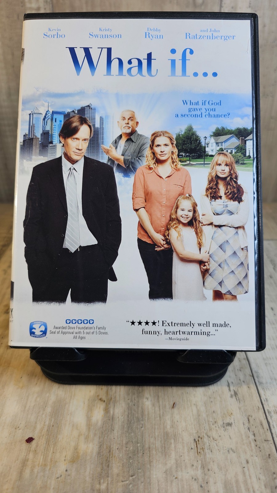 What If Kevin Sorbo Kristy Swanson Pure Flix DVD Family Christian Movie