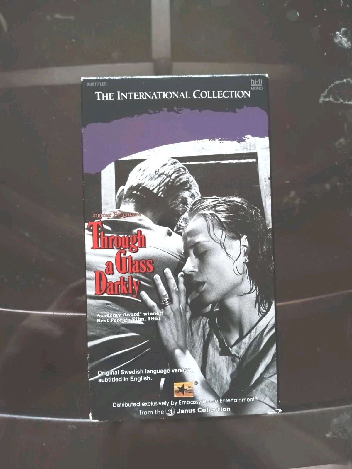 Through A Glass Darkly (VHS, 1961, International Collection) Harriet Andersson