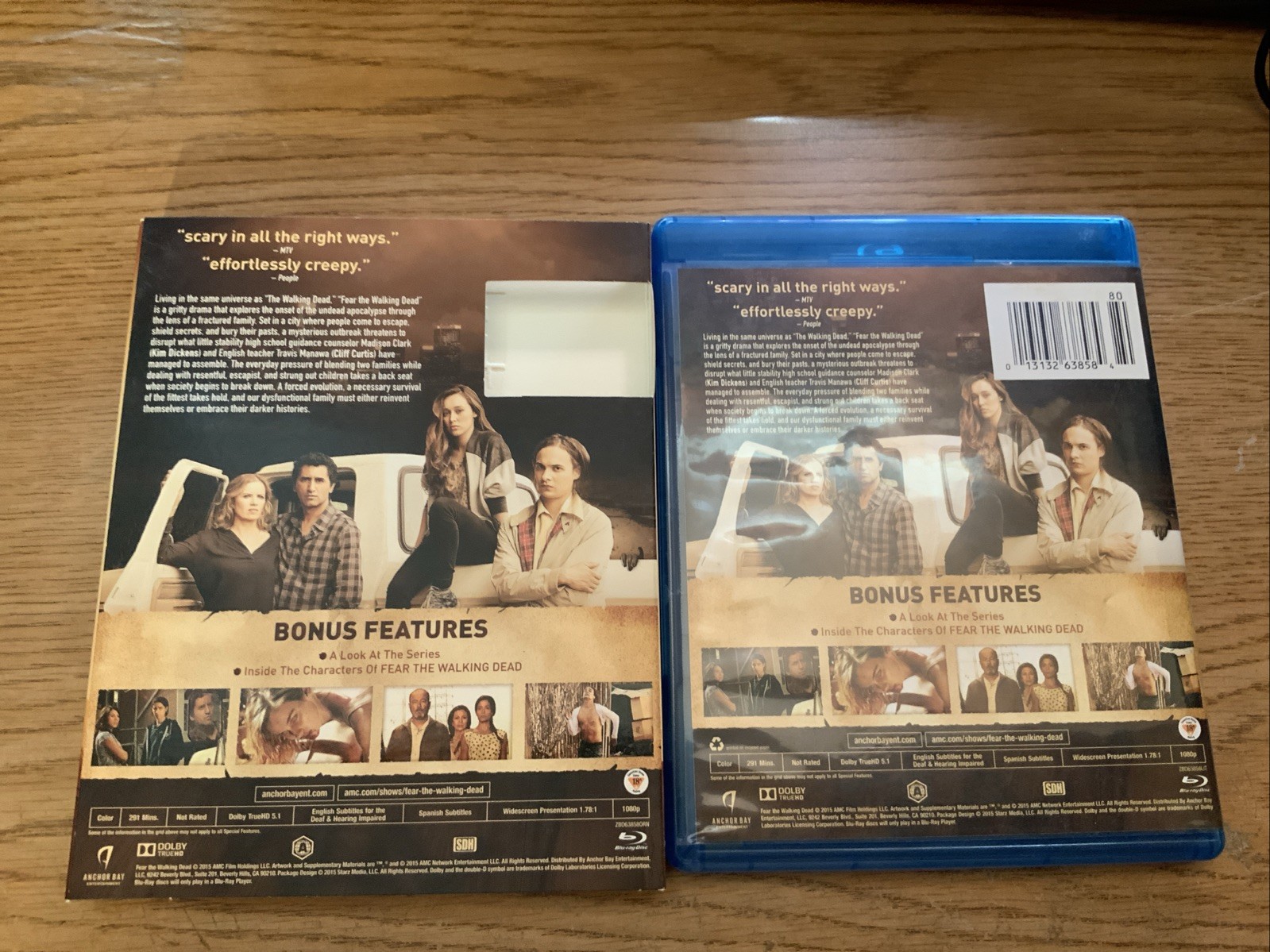 Fear the Walking Dead: the Complete First Season (Blu-ray, 2015)