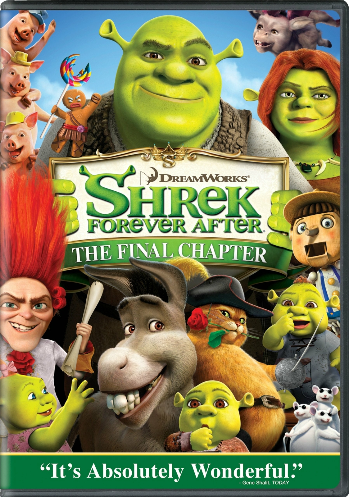 Shrek Forever After: The Final Chapter (DVD, 2010, Single-Disc Edition) NEW