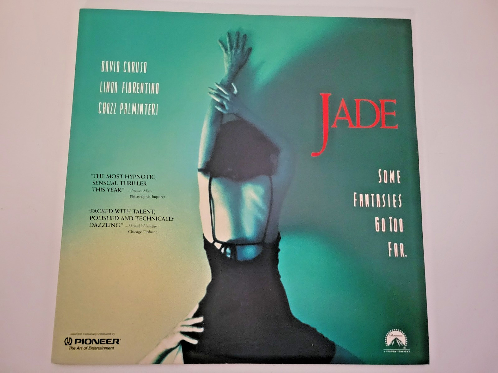 Jade (Laserdisc) LD – David Caruso, Linda Fiorentino, Chazz Palminteri LV32986