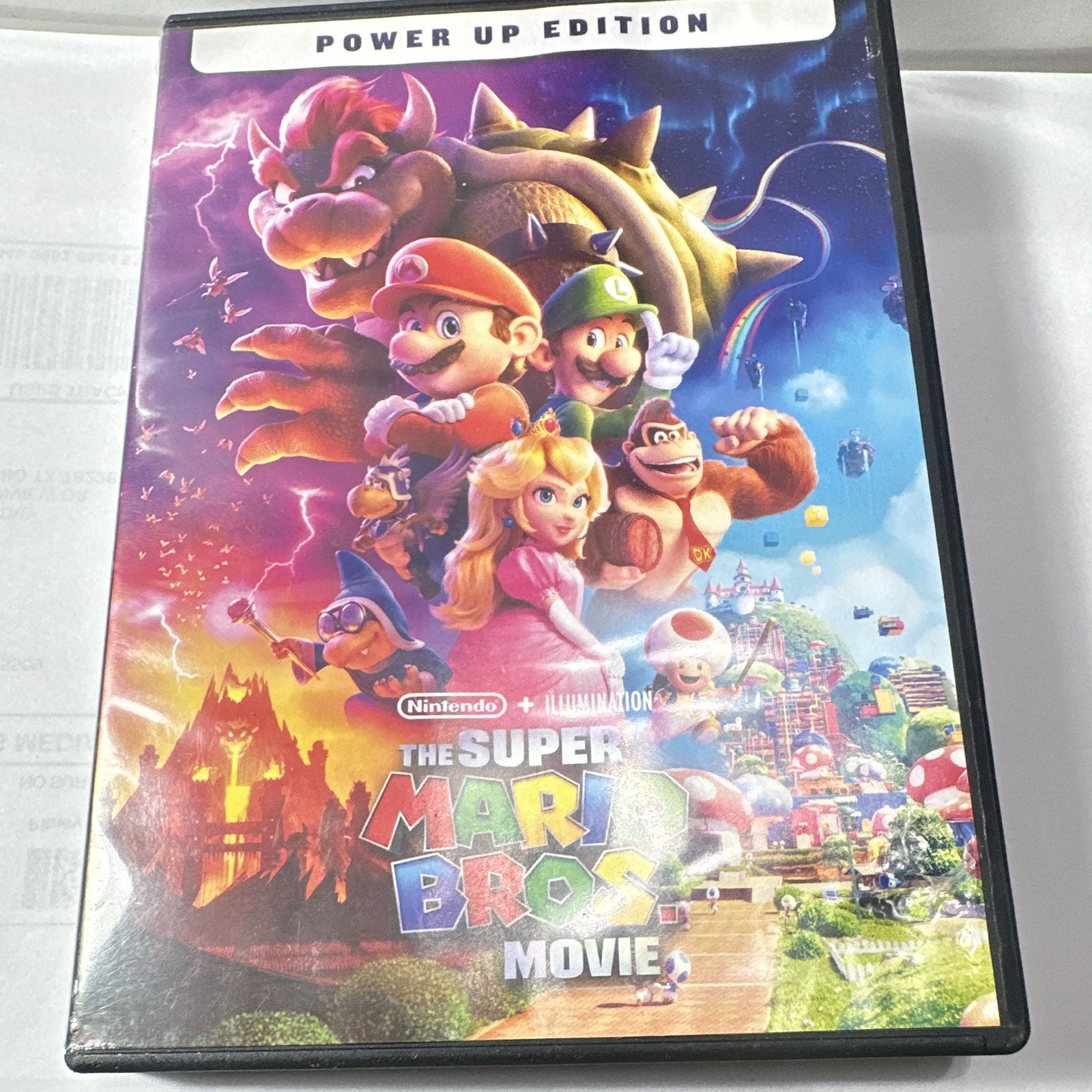 Universal The Super Mario Bros. Movie Power Up Edition DVD Widescreen 2023