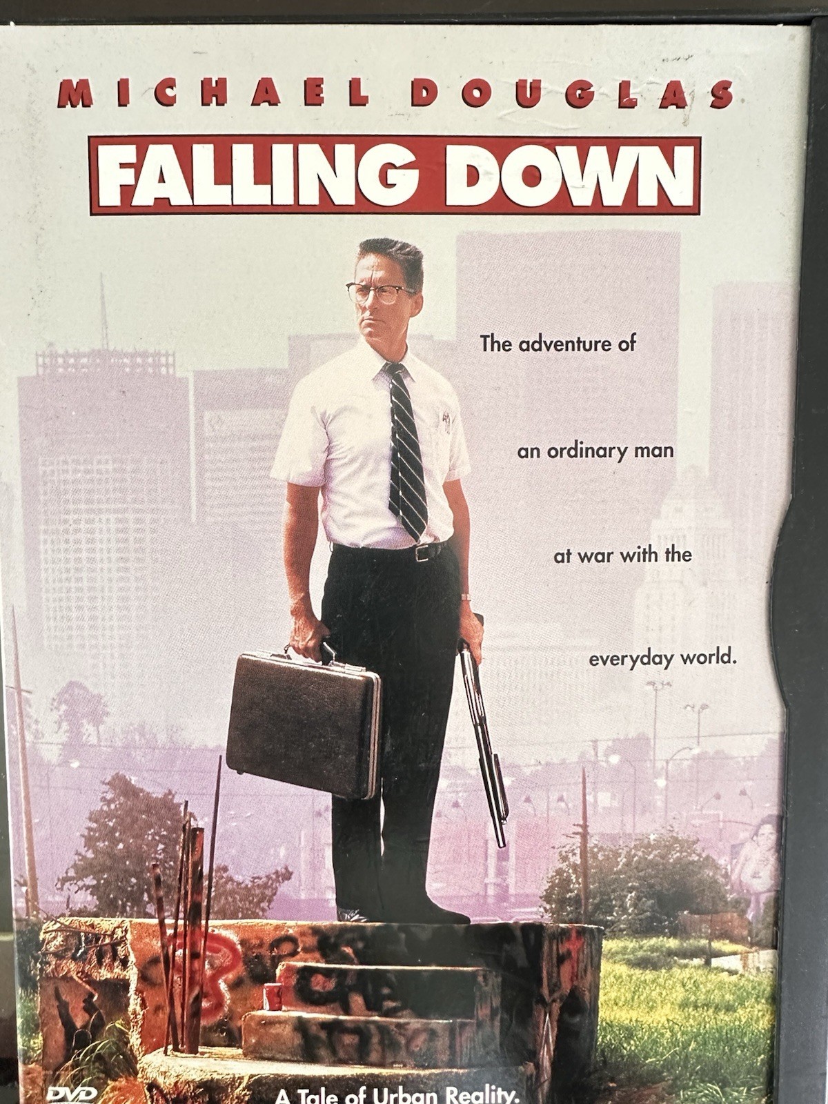 FALLING DOWN (DVD) Good Disc + Snap Case Cover