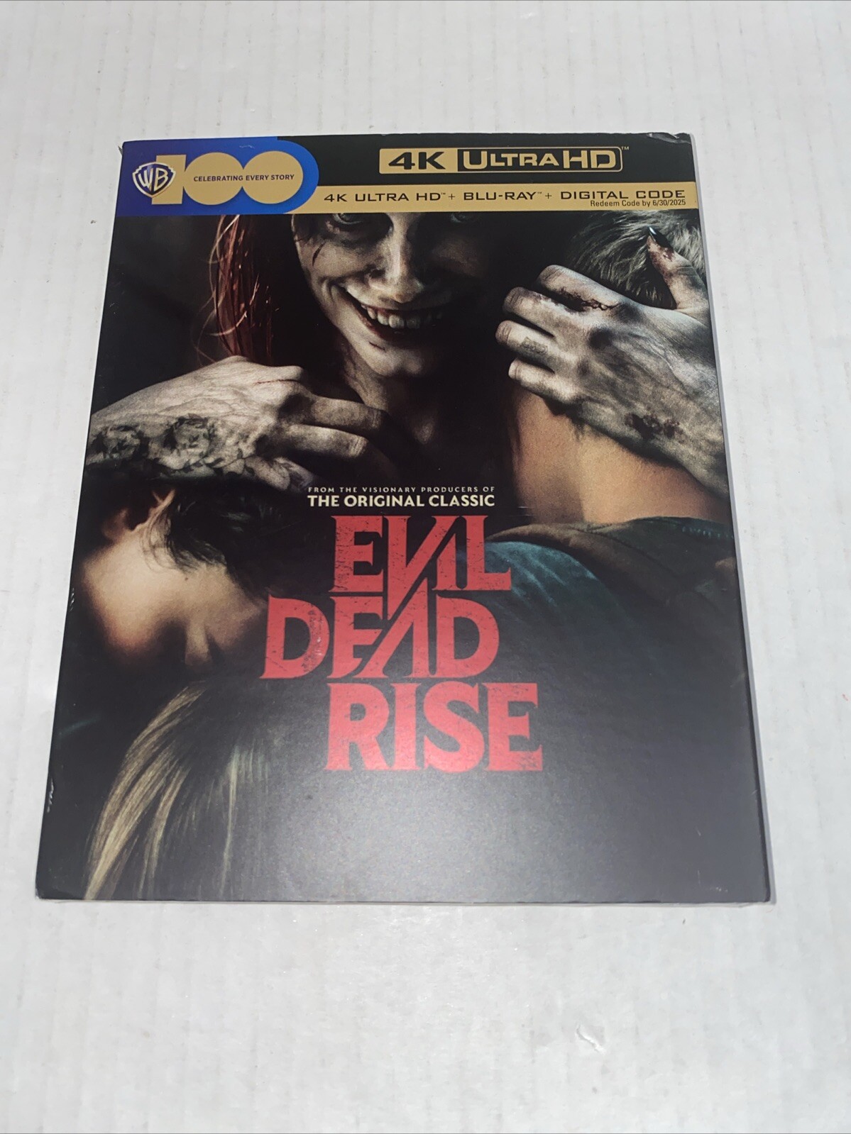 EVIL DEAD RISE 4K UHD ) + BLURAY + Digital ** READ * WITH SLIPCOVER** LOOSE DISC