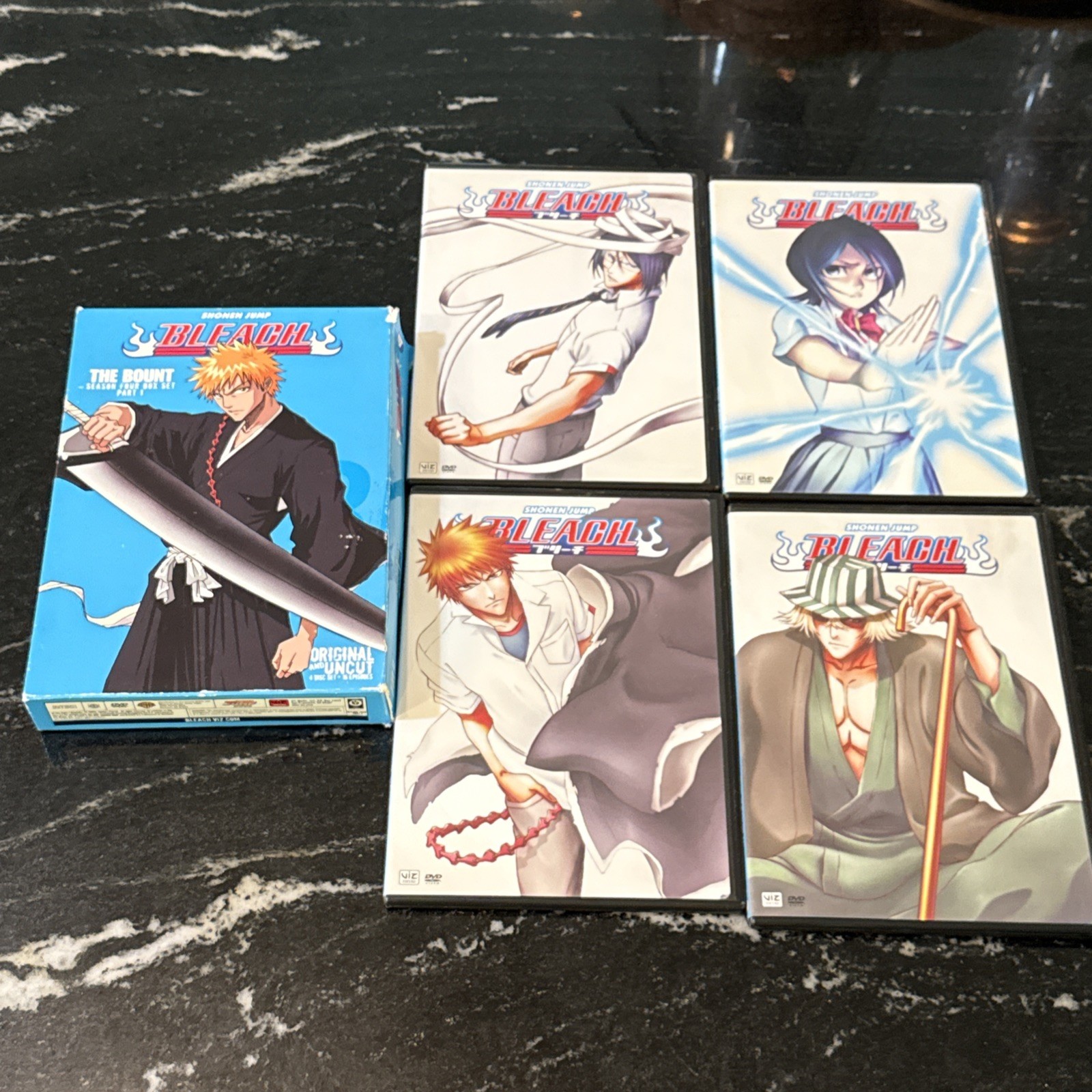 Bleach Original + Uncut Box Set: Season 4, Part 1 – 4 Disc Set DVD