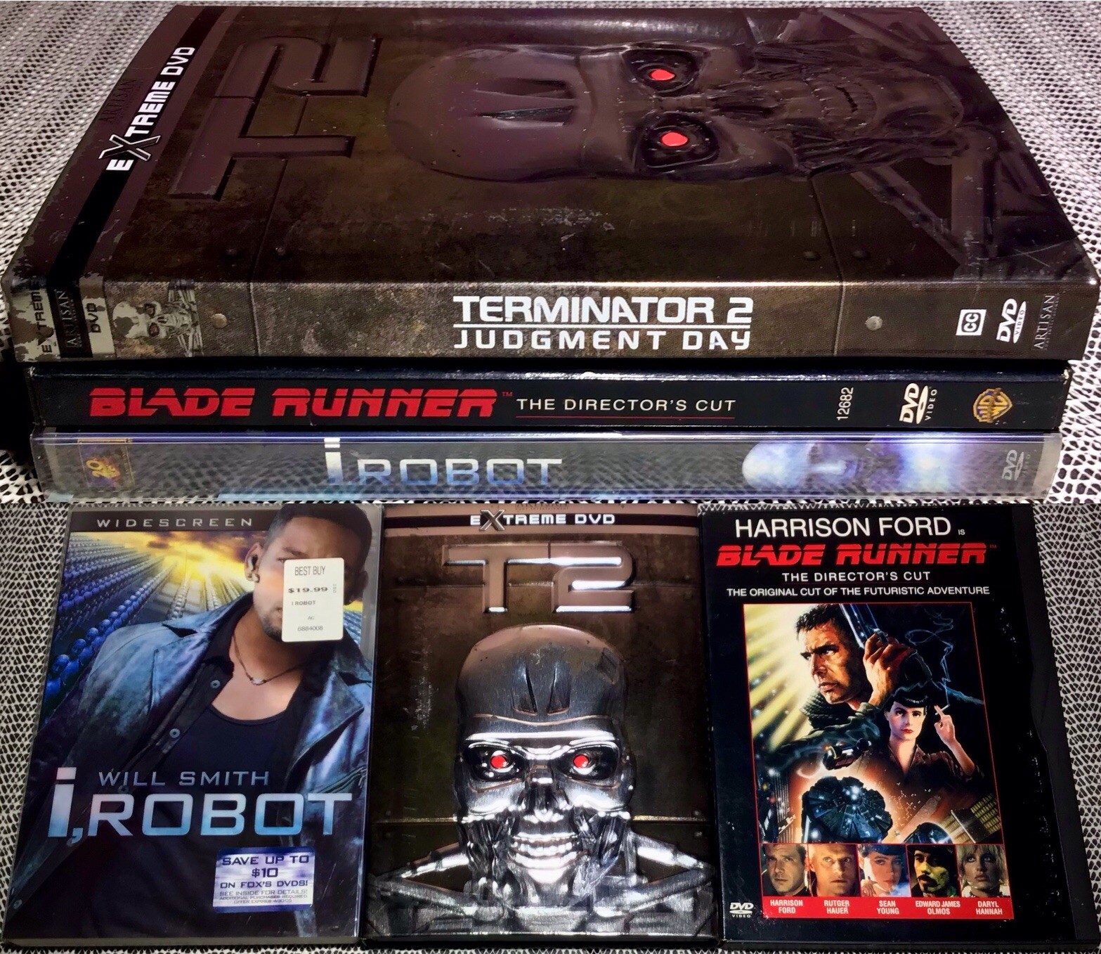 15 DVD Movie Mix-SciFi/War History/Horror/Drama/Comedy-METAL CASE +