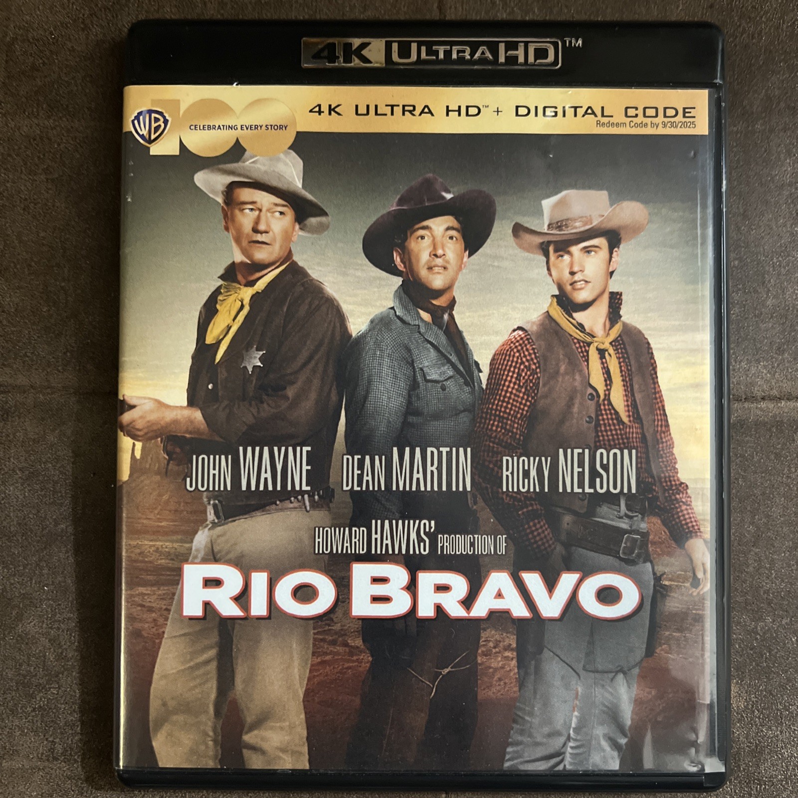 Rio Bravo (1959) [4K UHD] john wayne, dean martin, ricky nelson, howard hawks