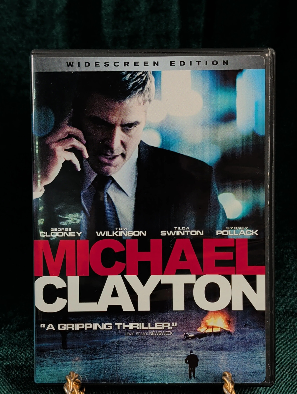 Michael Clayton (2008) DVD VG++ Tom Wilkinson Free Shipping Crime Drama