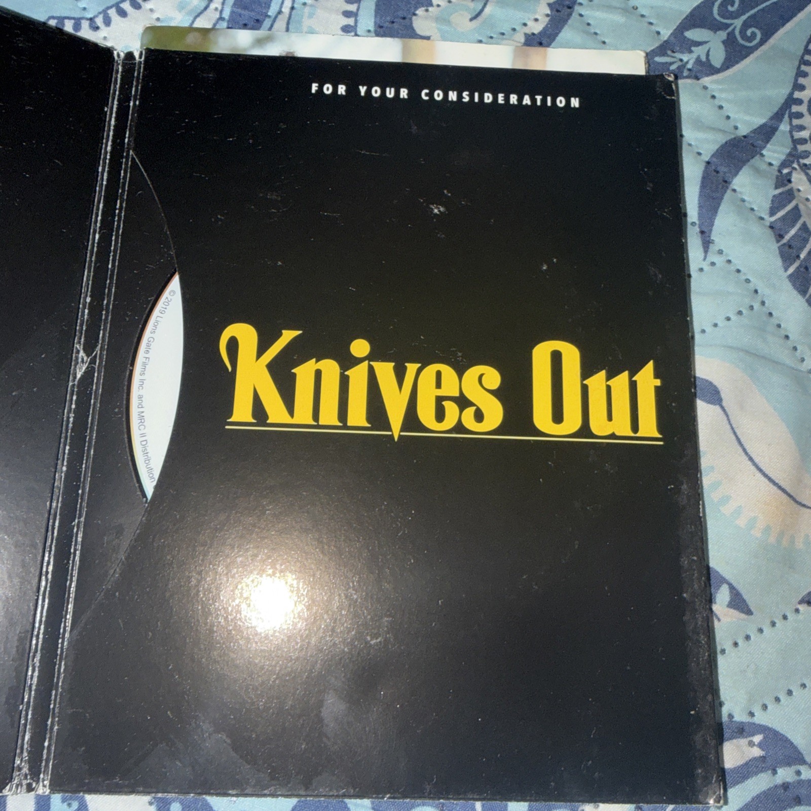 Lot of 10 movies: Harriet, Knives Out, the Laundromat + Extra Bonus DVD.