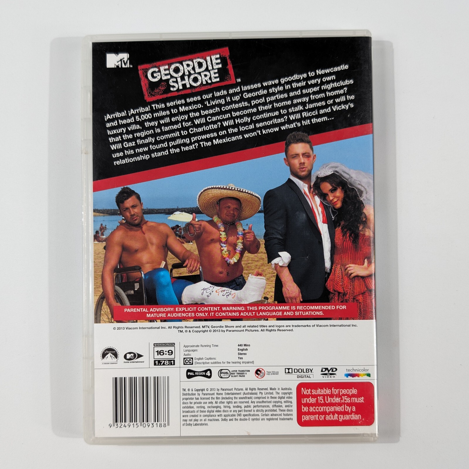 Geordie Shore Series 2 & 3 DVD MTV
